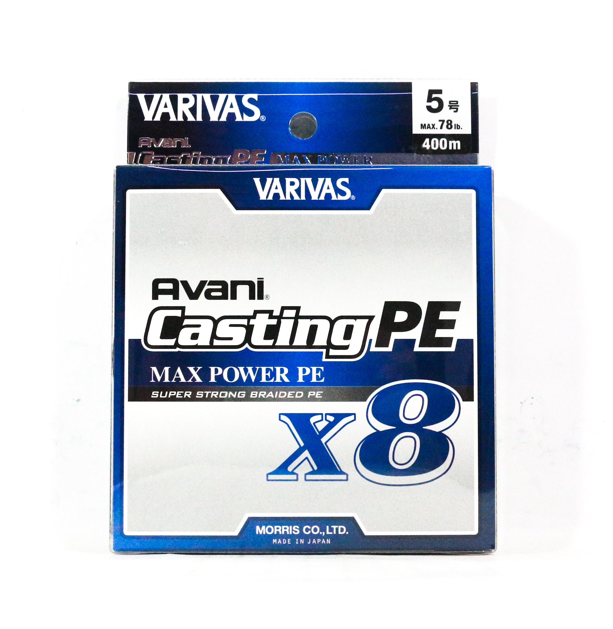 Varivas P.E Line New Avani Max Power Casting X8 400m P.E 5 78lb (8654)