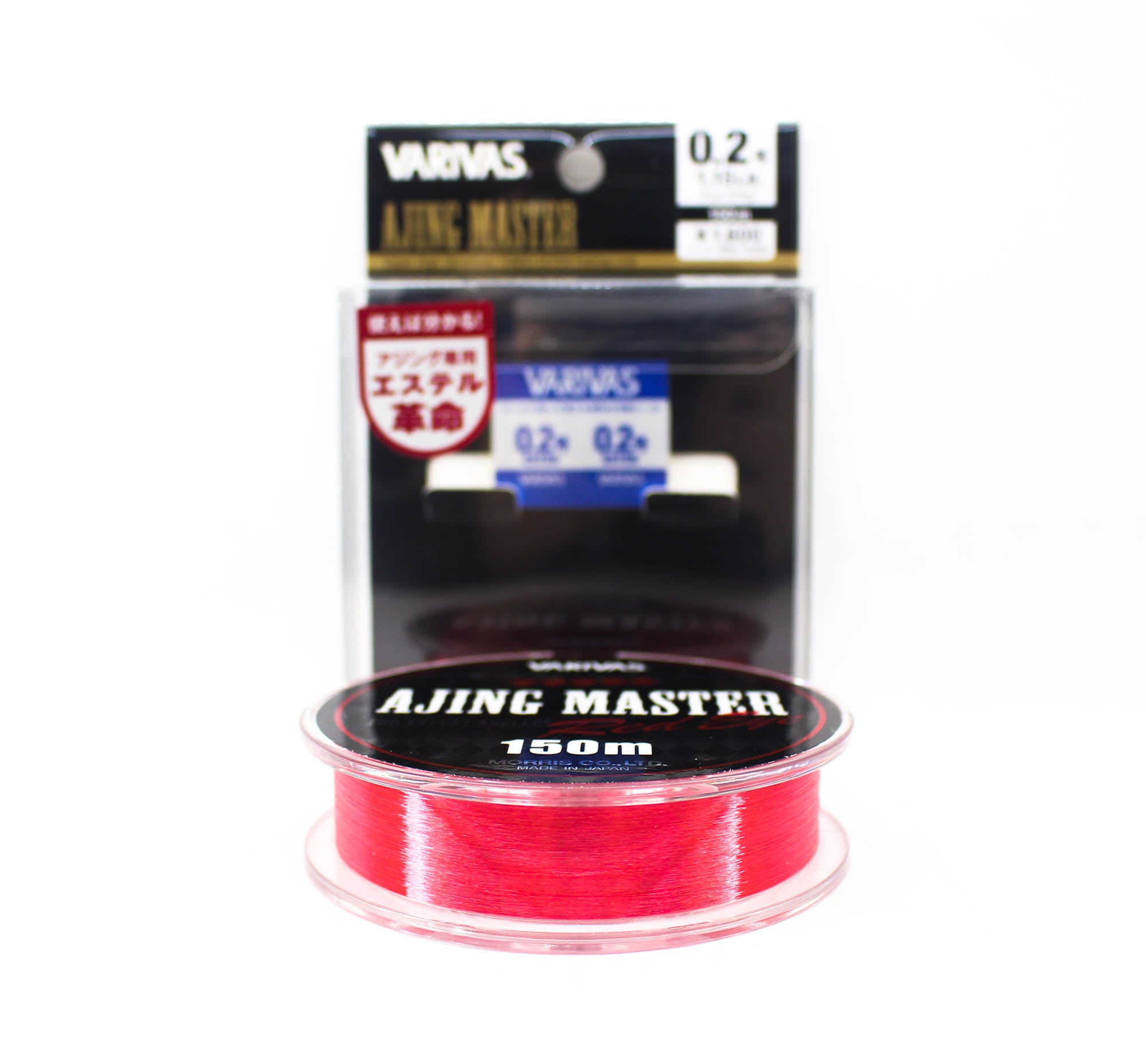 Varivas Ester Line Ajing Master Red Eye 150m 0.2, 1.15lb (8715)