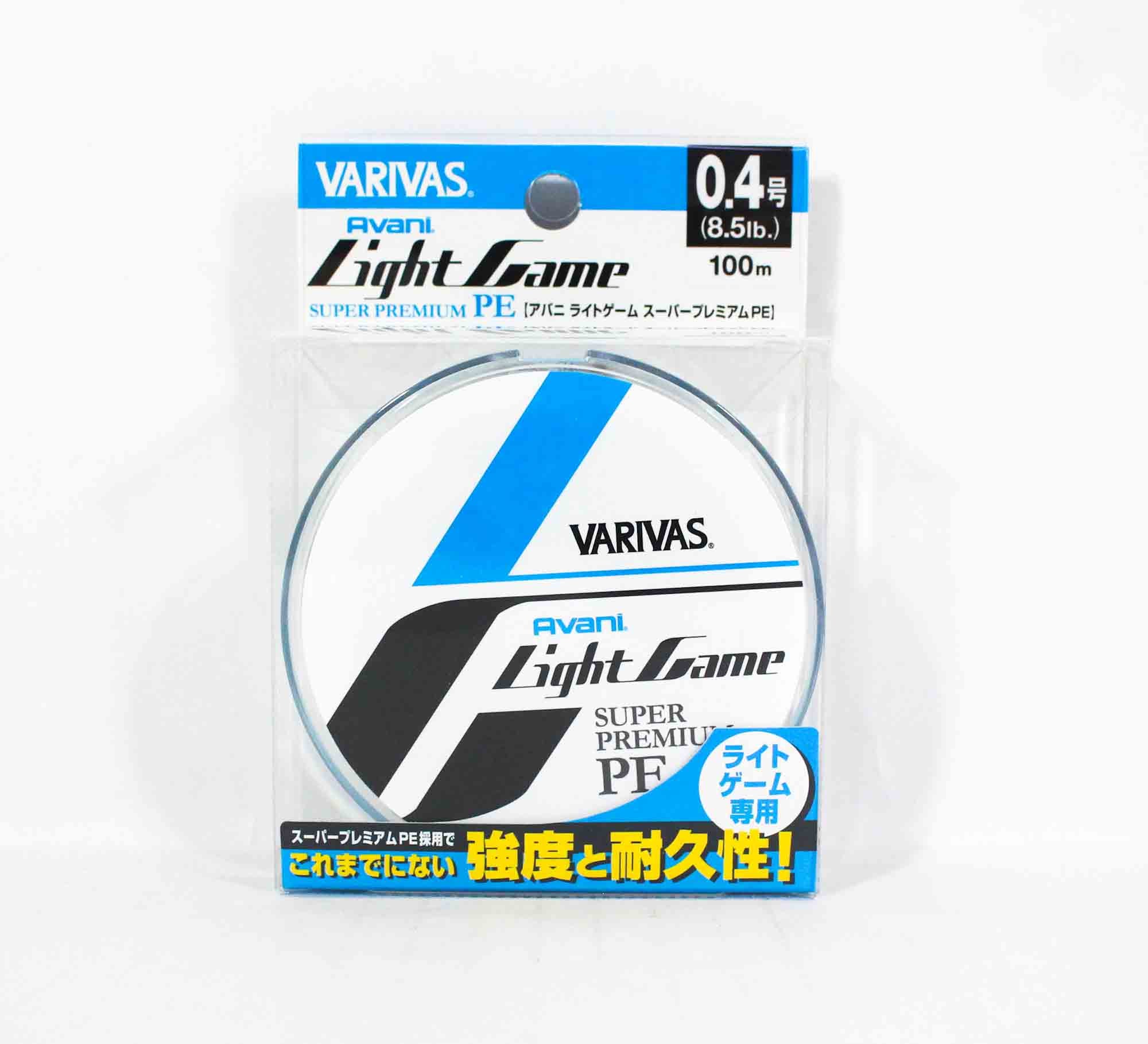 Varivas P.E Line Light Game Super Premium 100m P.E 0.4 8.5lb (0282)