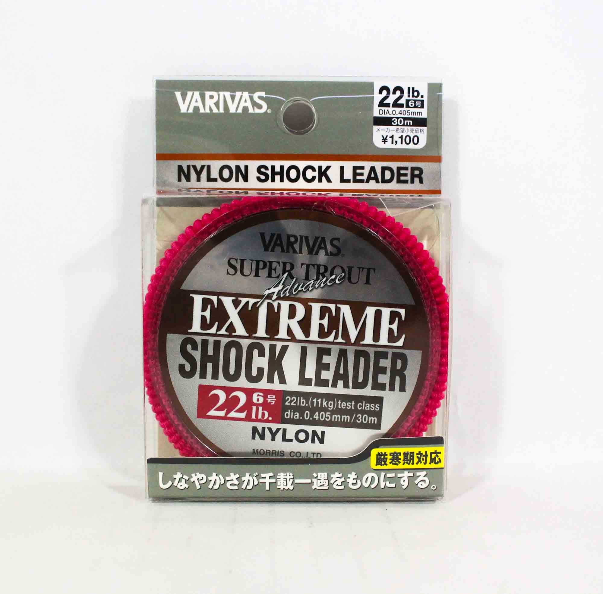 Varivas Nylon Super Trout Advance Extreme Shock Leader Line 30m 22lb (2354)