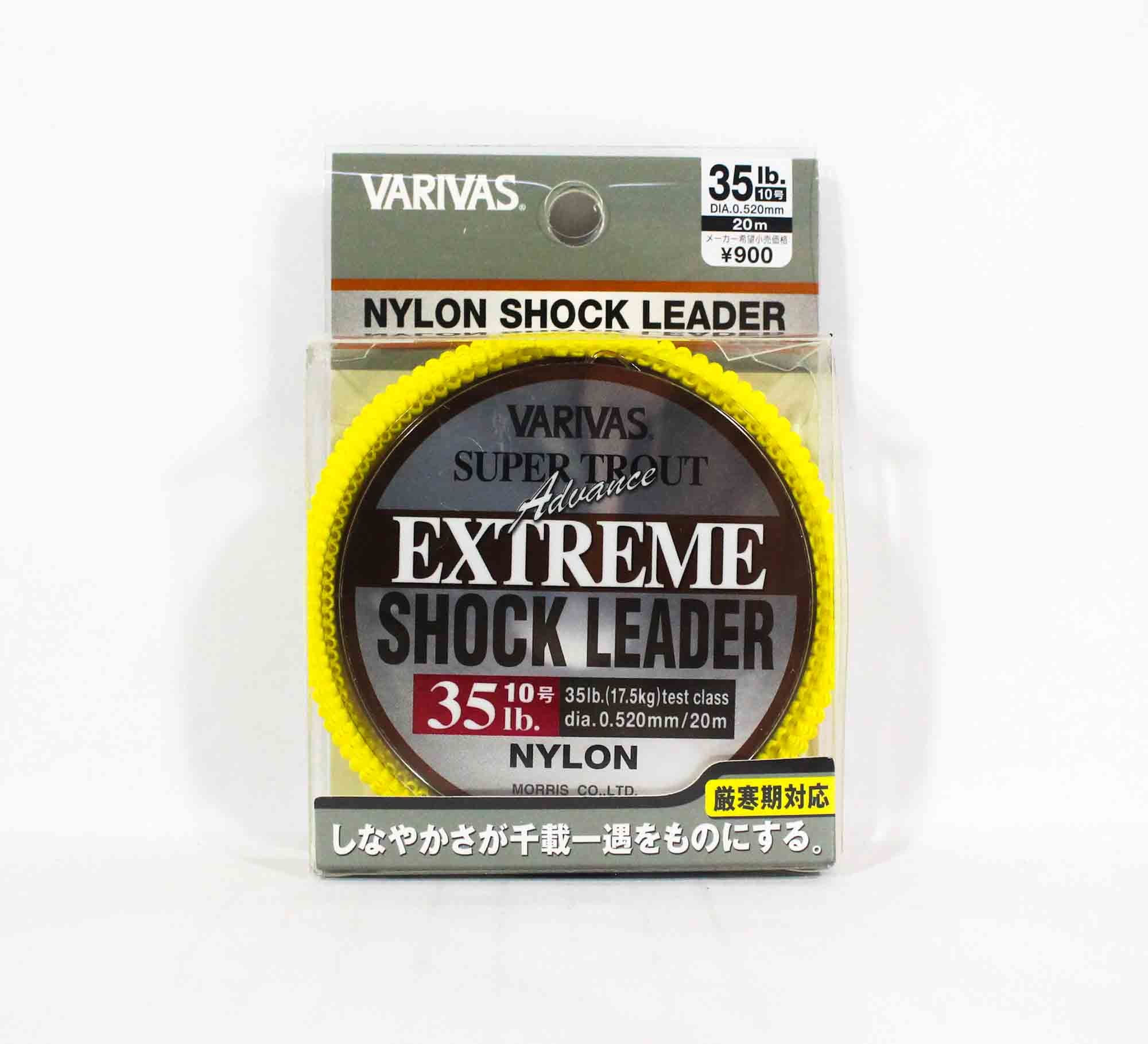 Varivas Nylon Super Trout Advance Extreme Shock Leader Line 30m 35lb (2385)
