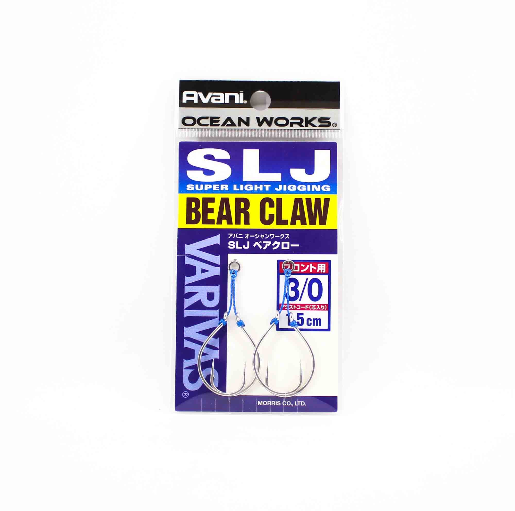 Varivas AH-103 Ocean Works SLJ Bear Claw Front Assist 1.5cm Size 3/0 (4433)