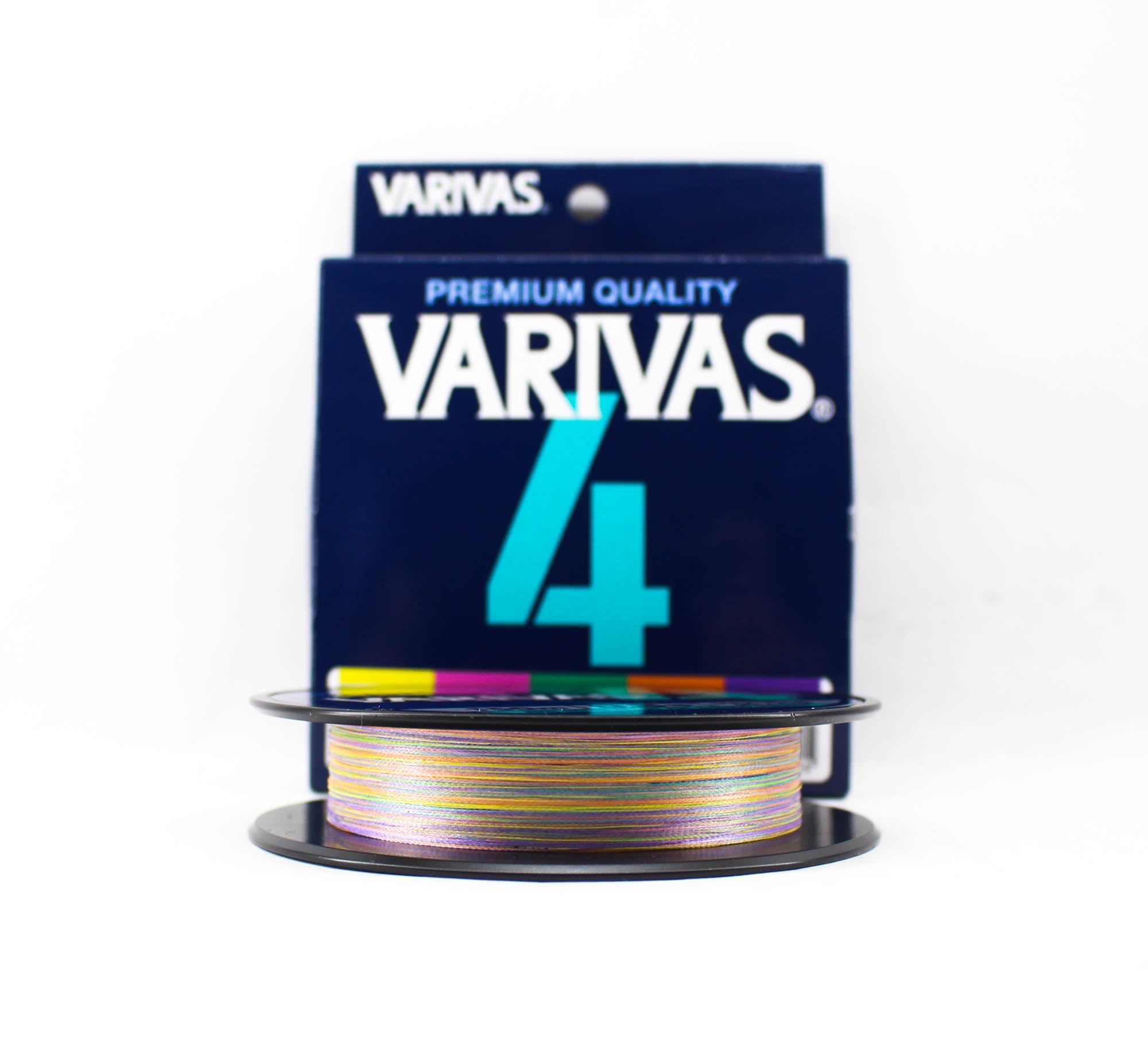 Varivas P.E Line Varivas 4 X4 Multi Color 150m P.E 0.8 Max 15lb (0205)