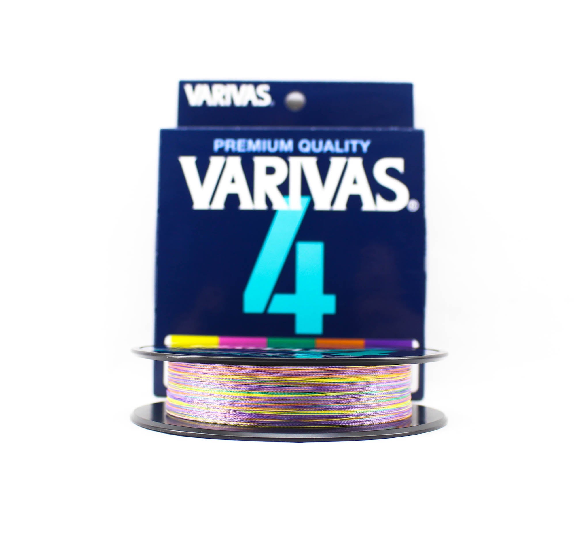 Varivas P.E Line Varivas 4 X4 Multi Color 150m P.E 1.5 Max 25lb (0236)