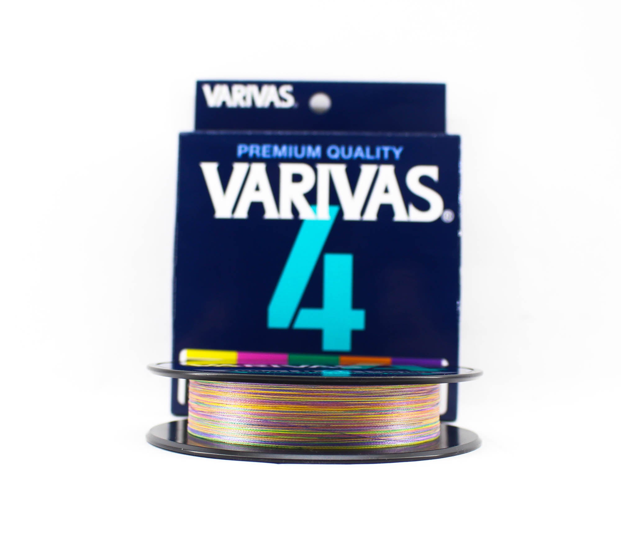 Varivas P.E Line Varivas 4 X4 Multi Color 200m P.E 0.6 Max 10lb (0250)