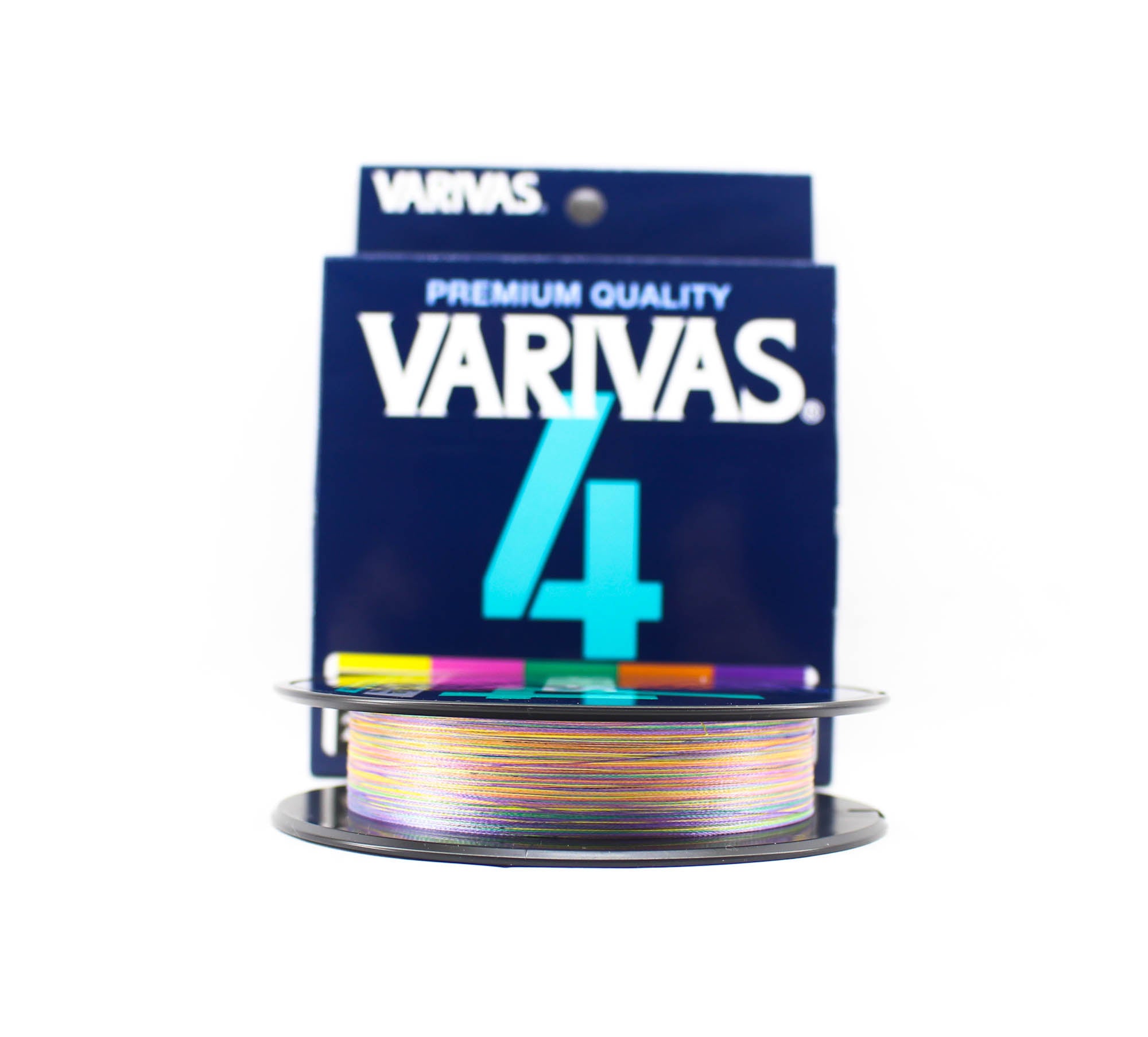 Varivas P.E Line Varivas 4 X4 Multi Color 200m P.E 0.8 Max 15lb (0267)