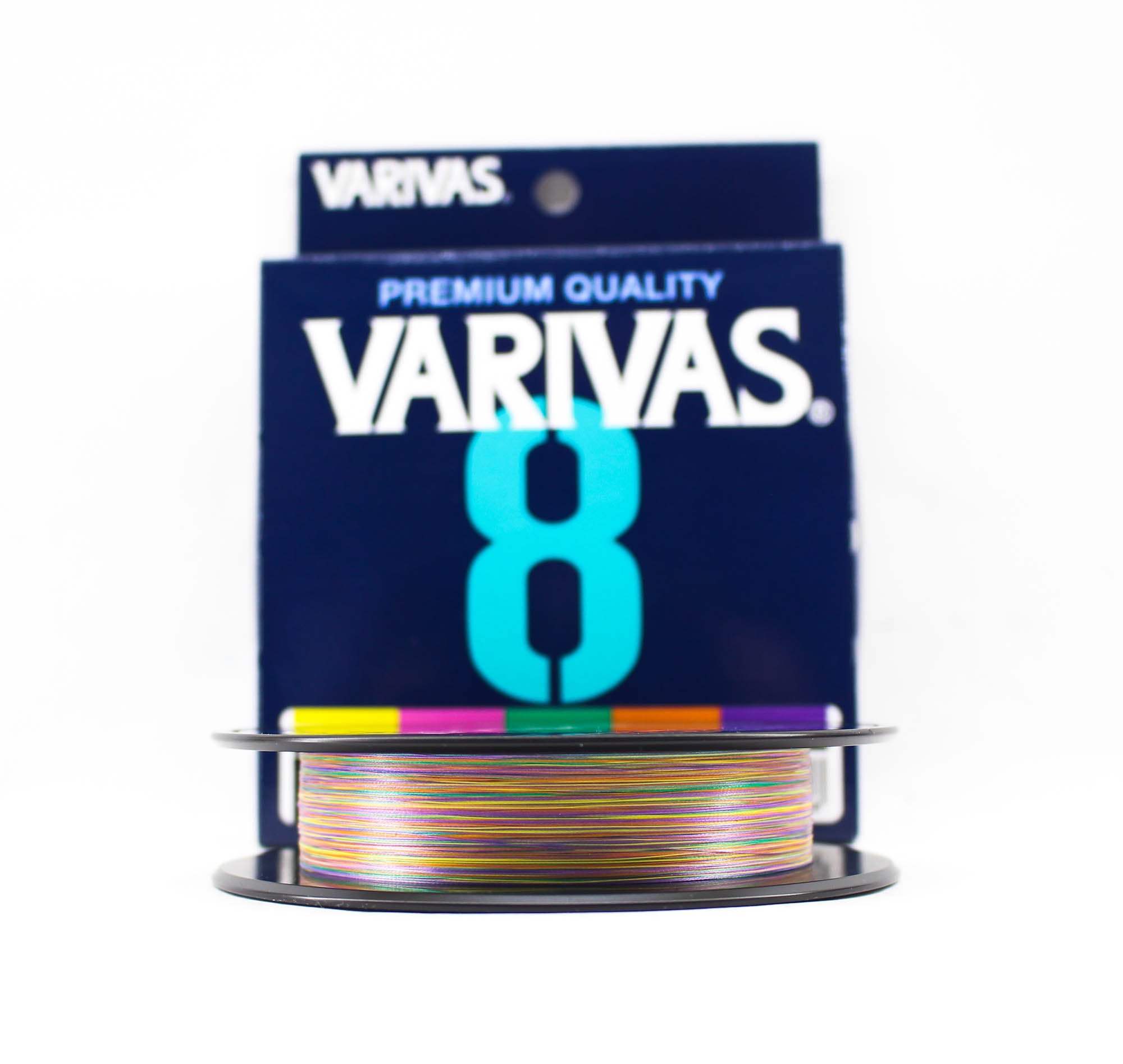 Varivas P.E Line Varivas 8 X8 Multi Color 150m P.E 0.8 Max 16lb (0328)