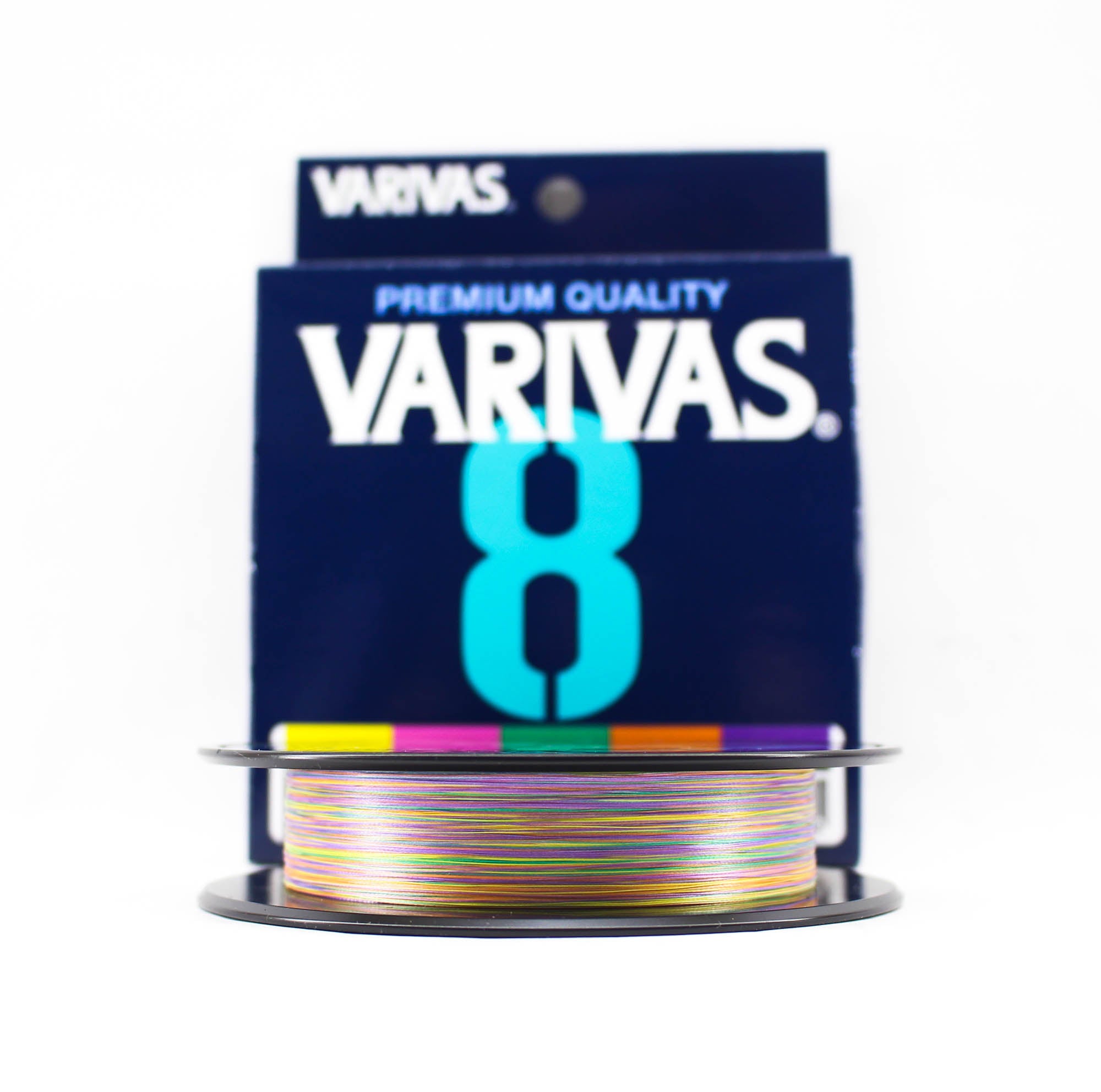 Varivas P.E Line Varivas 8 X8 Multi Color 150m P.E 1 Max 20lb (0335)