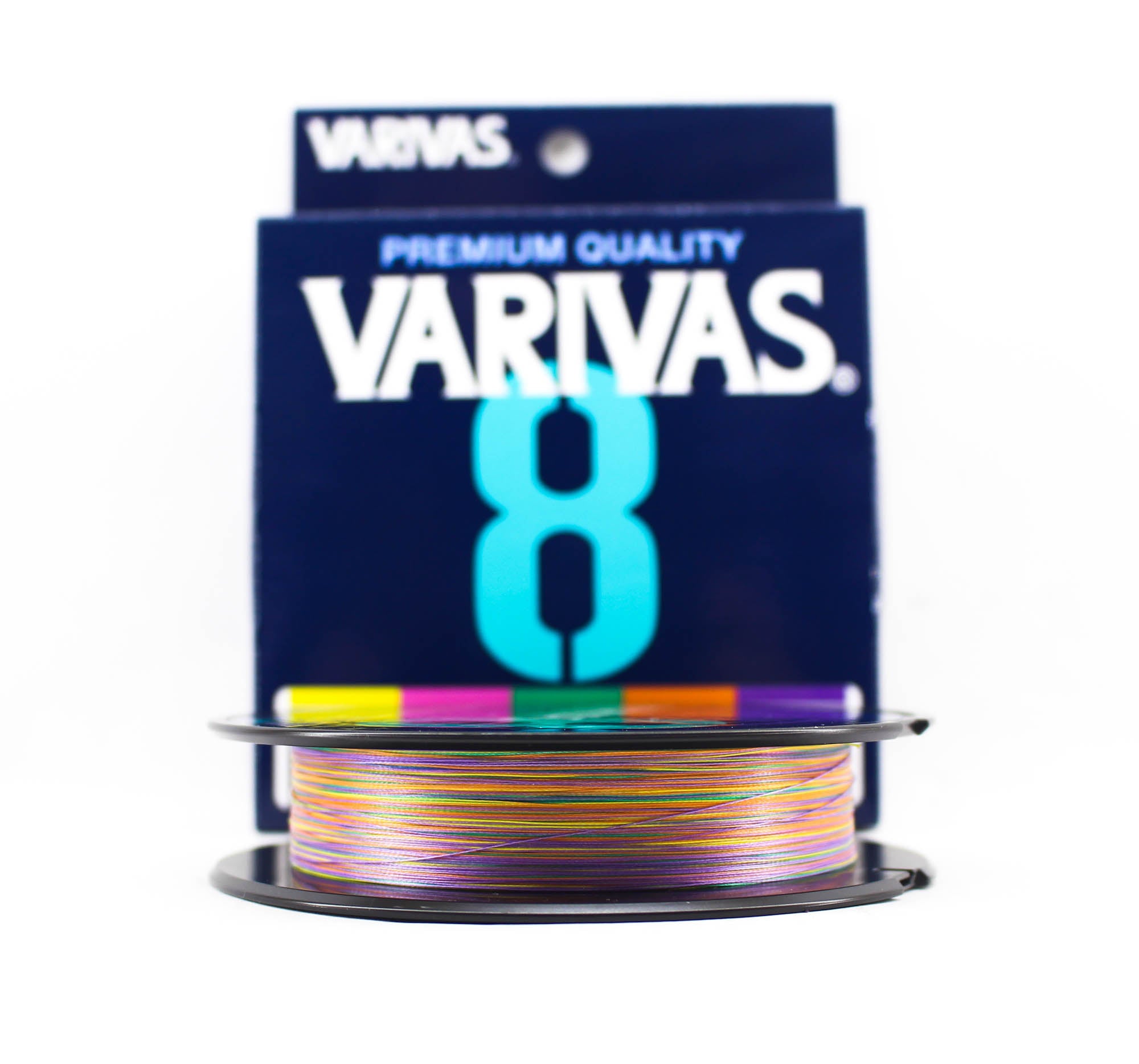 Varivas P.E Line Varivas 8 X8 Multi Color 200m P.E 1.5 Max 31lb (0410)