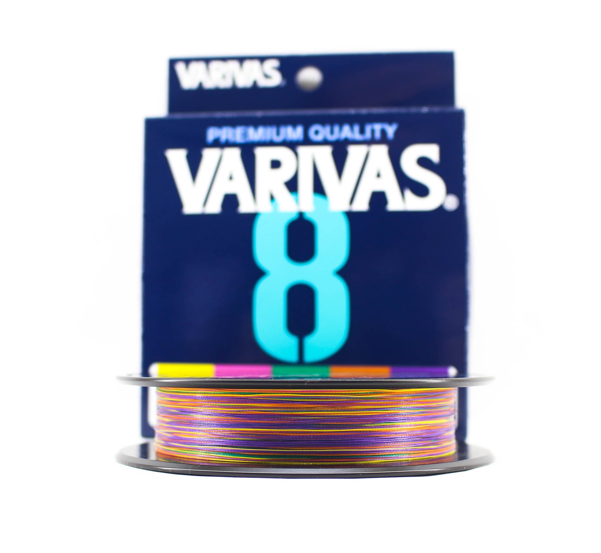 Varivas P.E Line Varivas 8 X8 Multi Color 200m P.E 2 Max 37lb (0427)