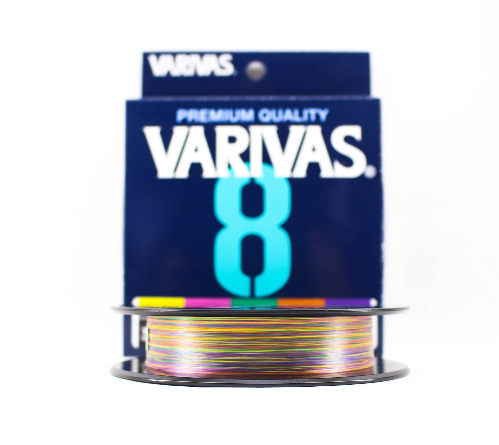 Varivas P.E Line Varivas 8 X8 Multi Color 300m P.E 0.6 Max 13lb (0458)