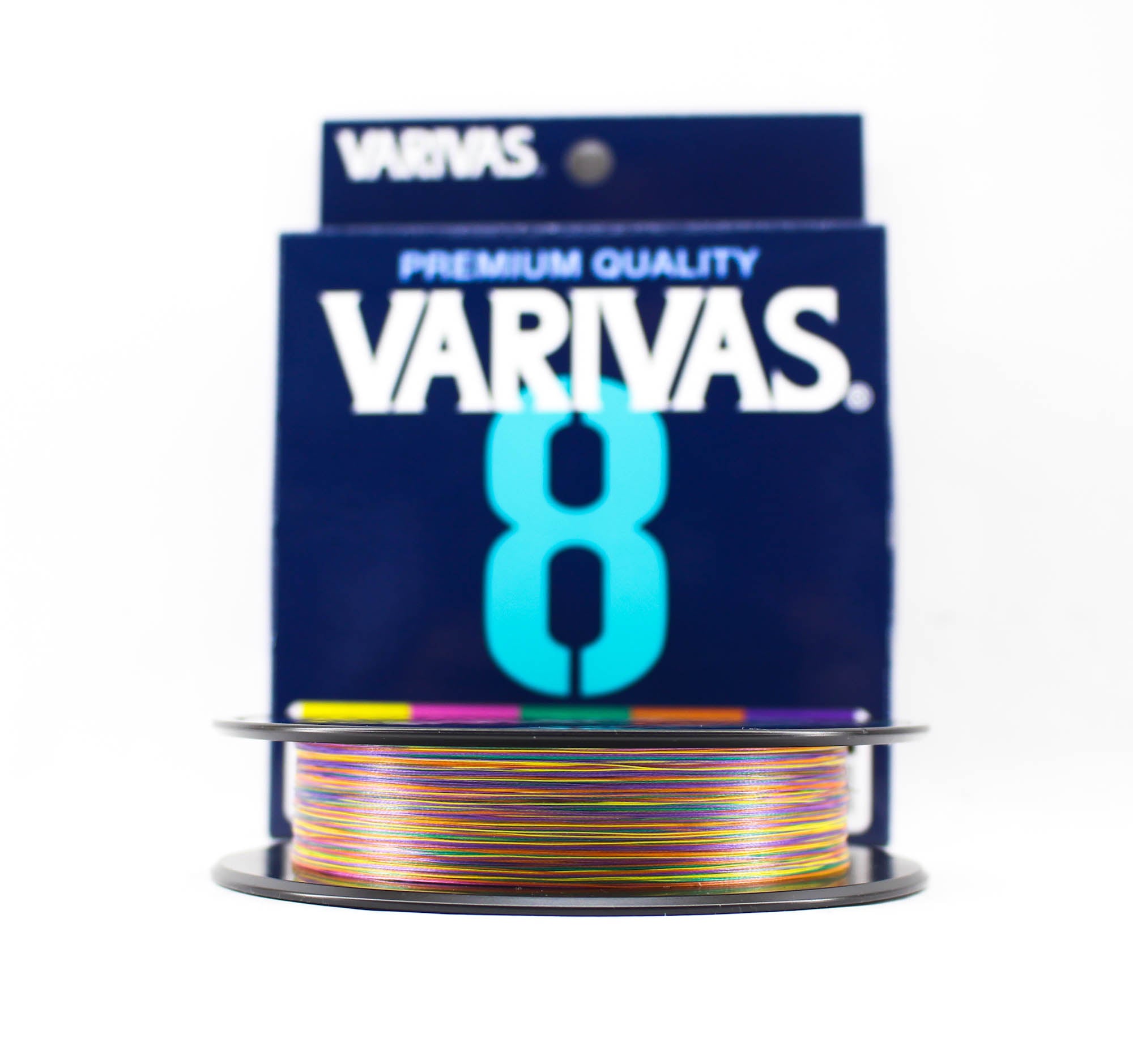 Varivas P.E Line Varivas 8 X8 Multi Color 300m P.E 1 Max 20lb (0472)