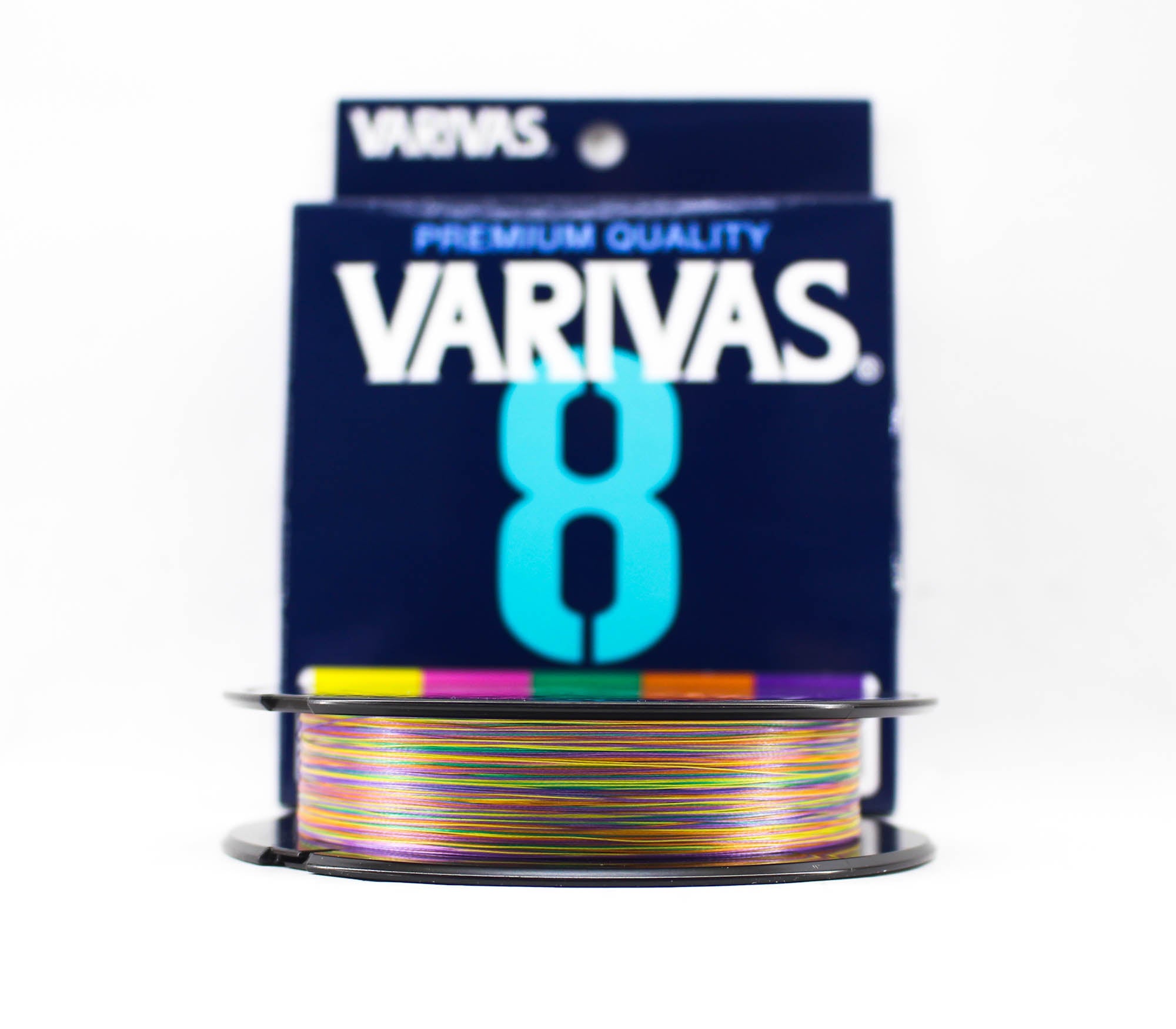 Varivas P.E Line Varivas 8 X8 Multi Color 300m P.E 1.2 Max 23lb (0489)