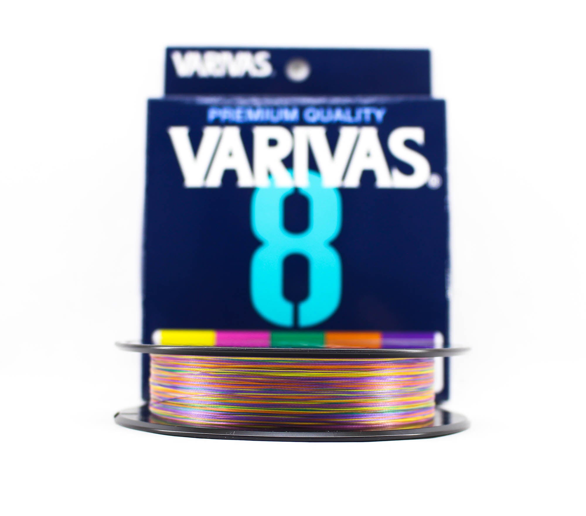 Varivas P.E Line Varivas 8 X8 Multi Color 300m P.E 1.5 Max 31lb (0496)