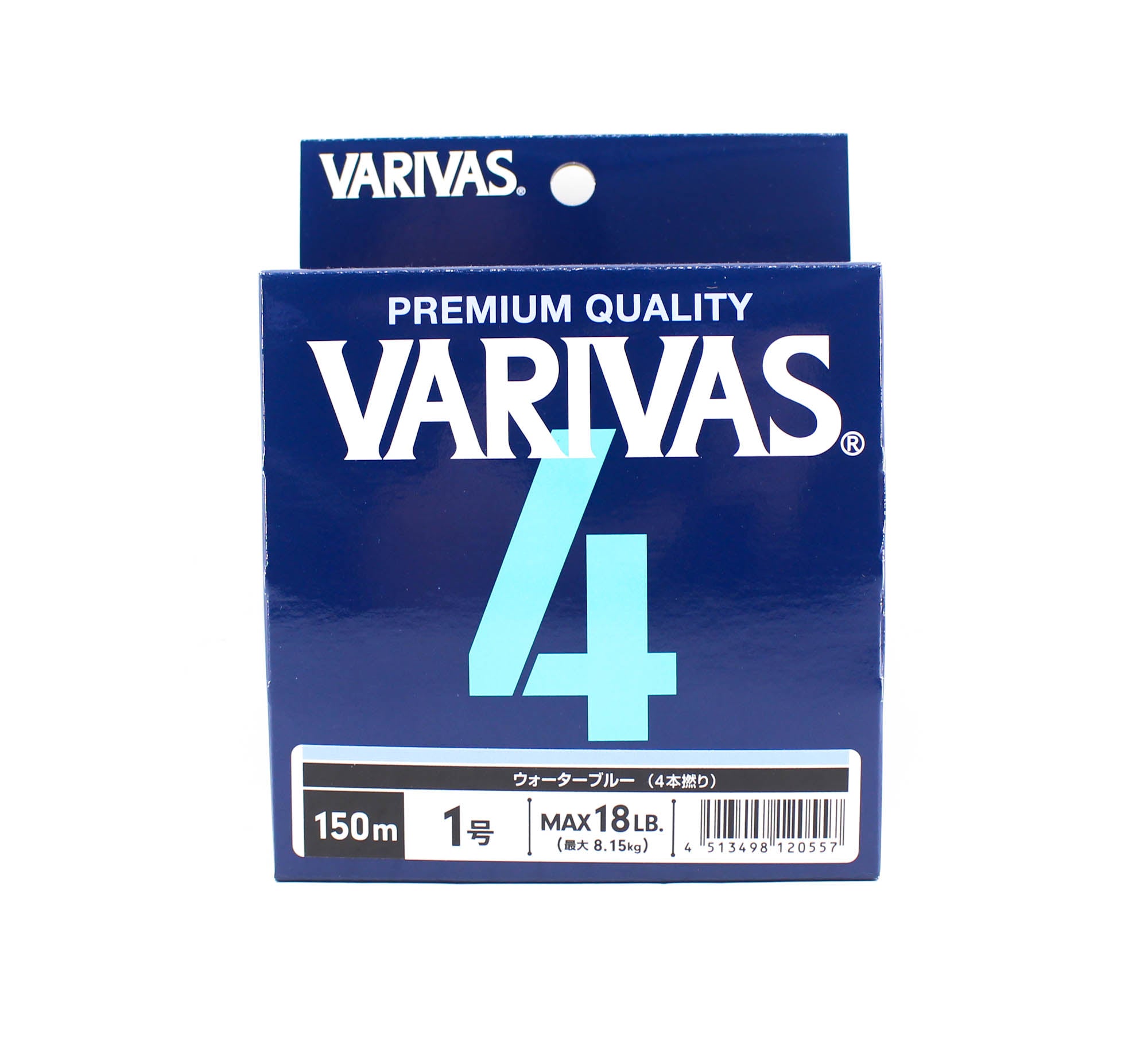 Varivas P.E Line Varivas 4 X4 Blue 150m P.E 1 Max 18lb (0557)