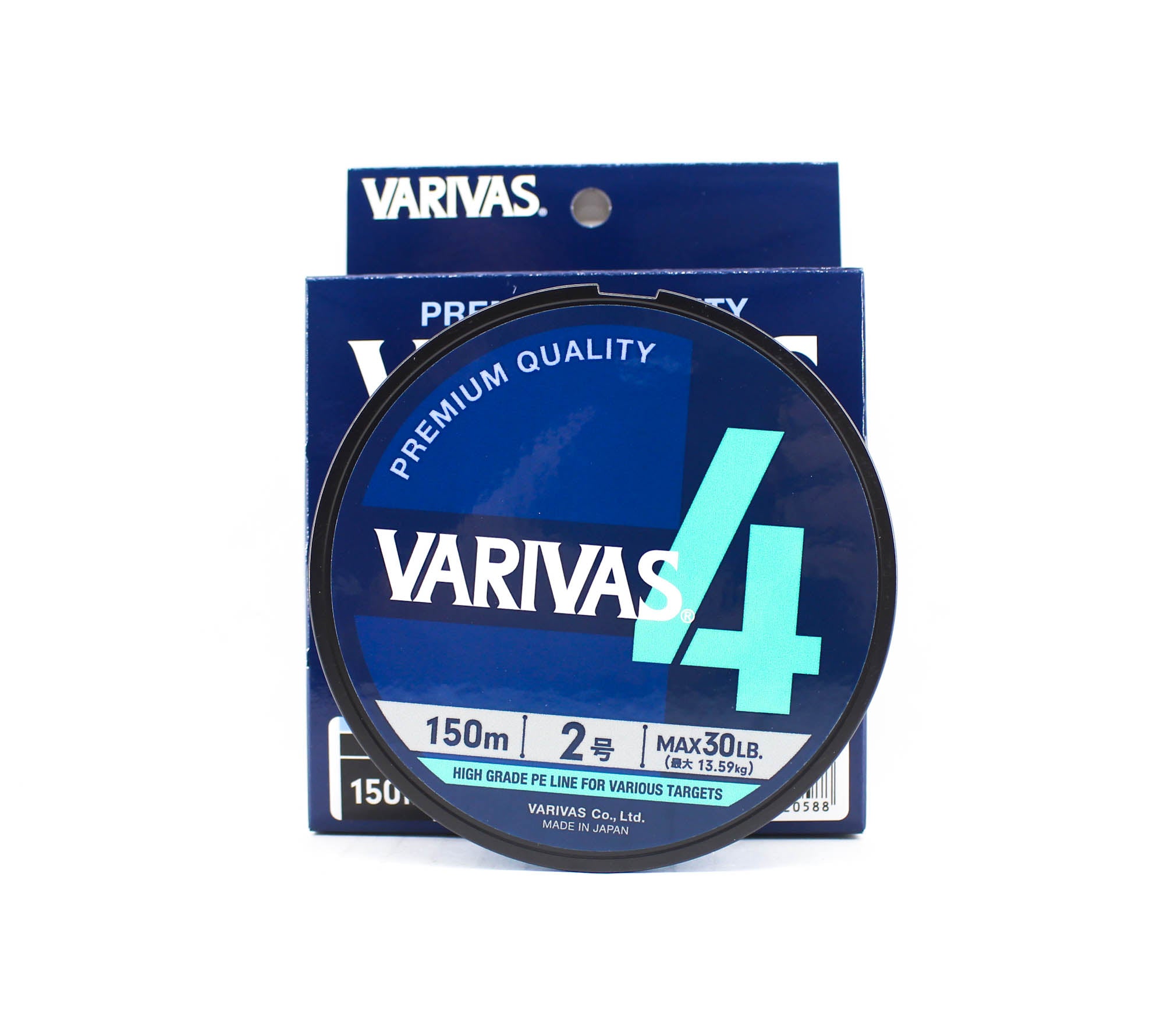 Varivas P.E Line Varivas 4 X4 Blue 150m P.E 2 Max 30lb (0588)