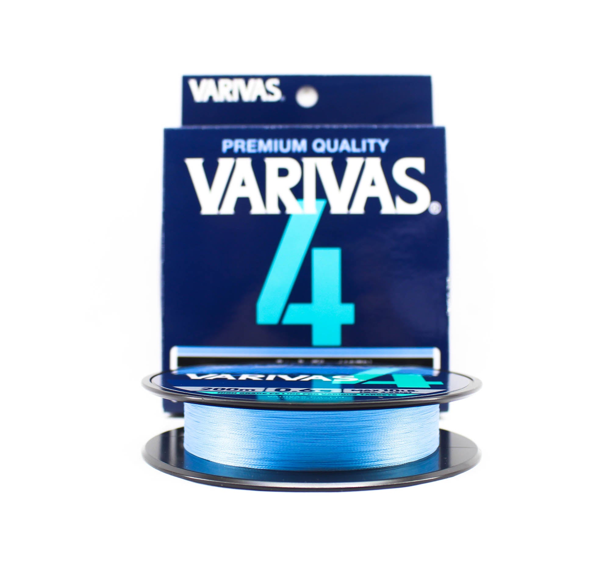 Varivas P.E Line Varivas 4 X4 Blue 200m P.E 0.6 Max 10lb (0595)