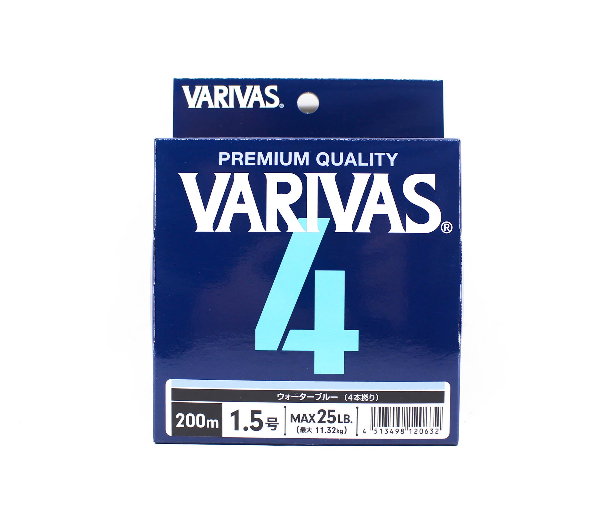 Varivas P.E Line Varivas 4 X4 Blue 200m P.E 1.5 Max 25lb (0632)