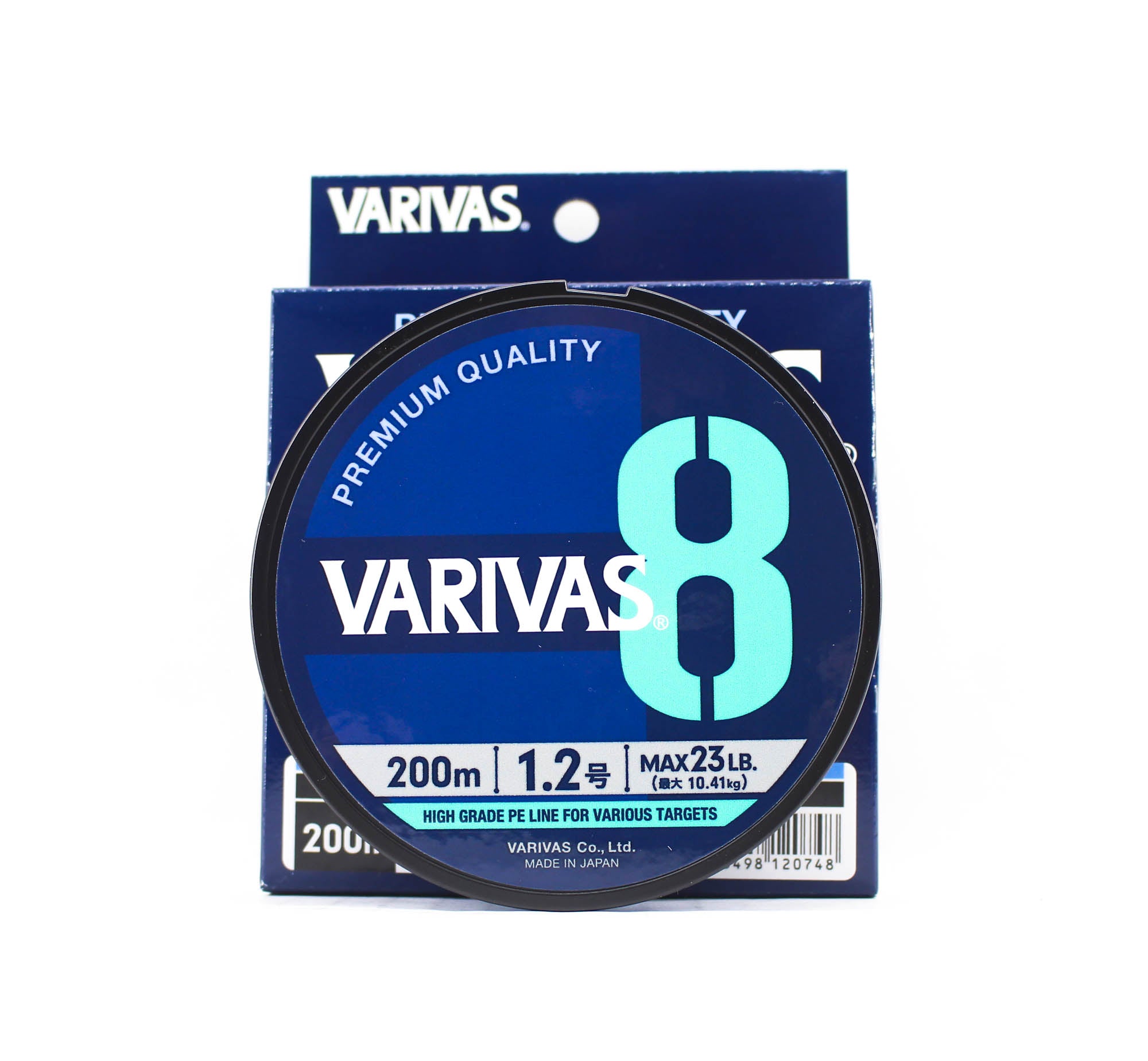 Varivas P.E Line Varivas 8 X8 Blue 200m P.E 1.2 Max 23lb (0748)