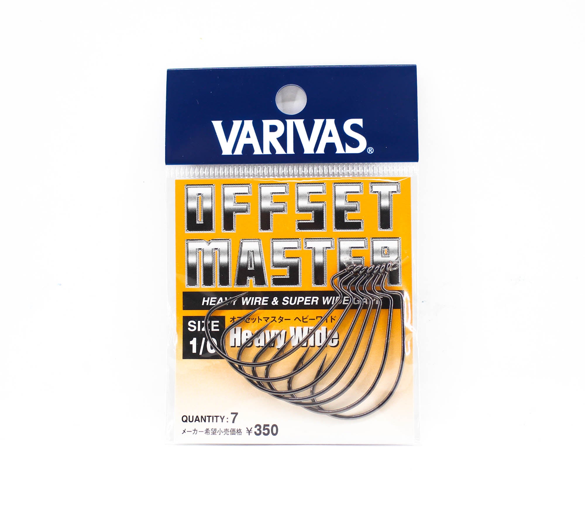 Varivas Offset Master Hook Heavy Wide Size 1/0 (2827)