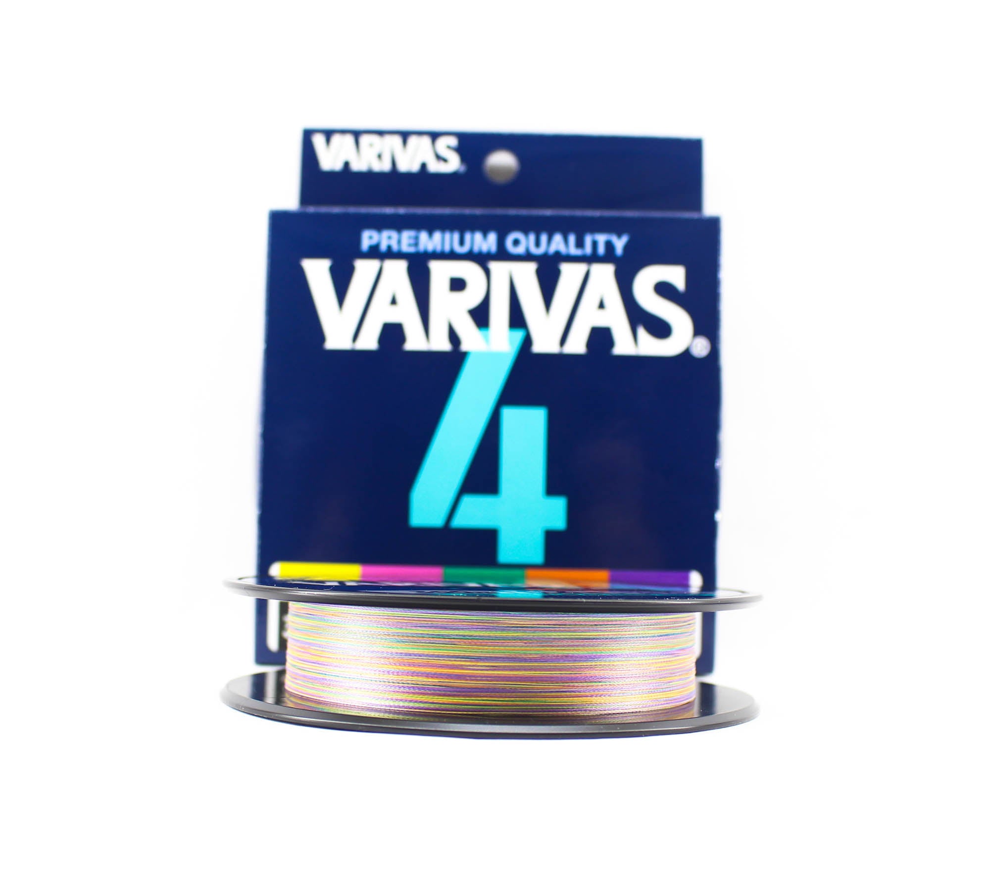 Varivas P.E Line Varivas 4 X4 Multi Color 300m P.E 0.6 Max 10lb (3091)