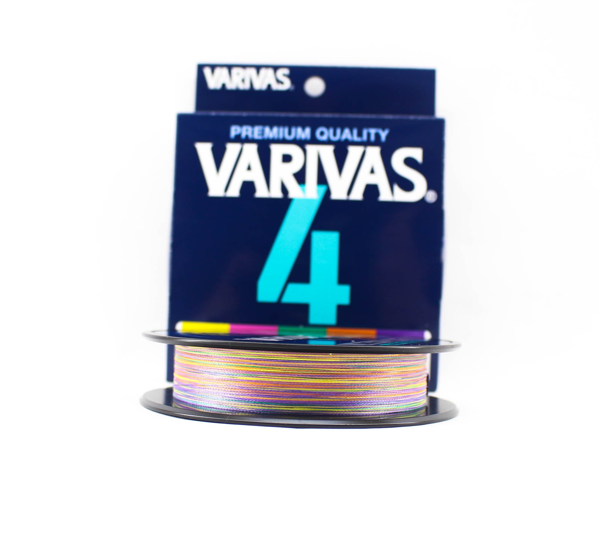 Varivas P.E Line Varivas 4 X4 Multi Color 300m P.E 1.2 Max 21lb (3121)