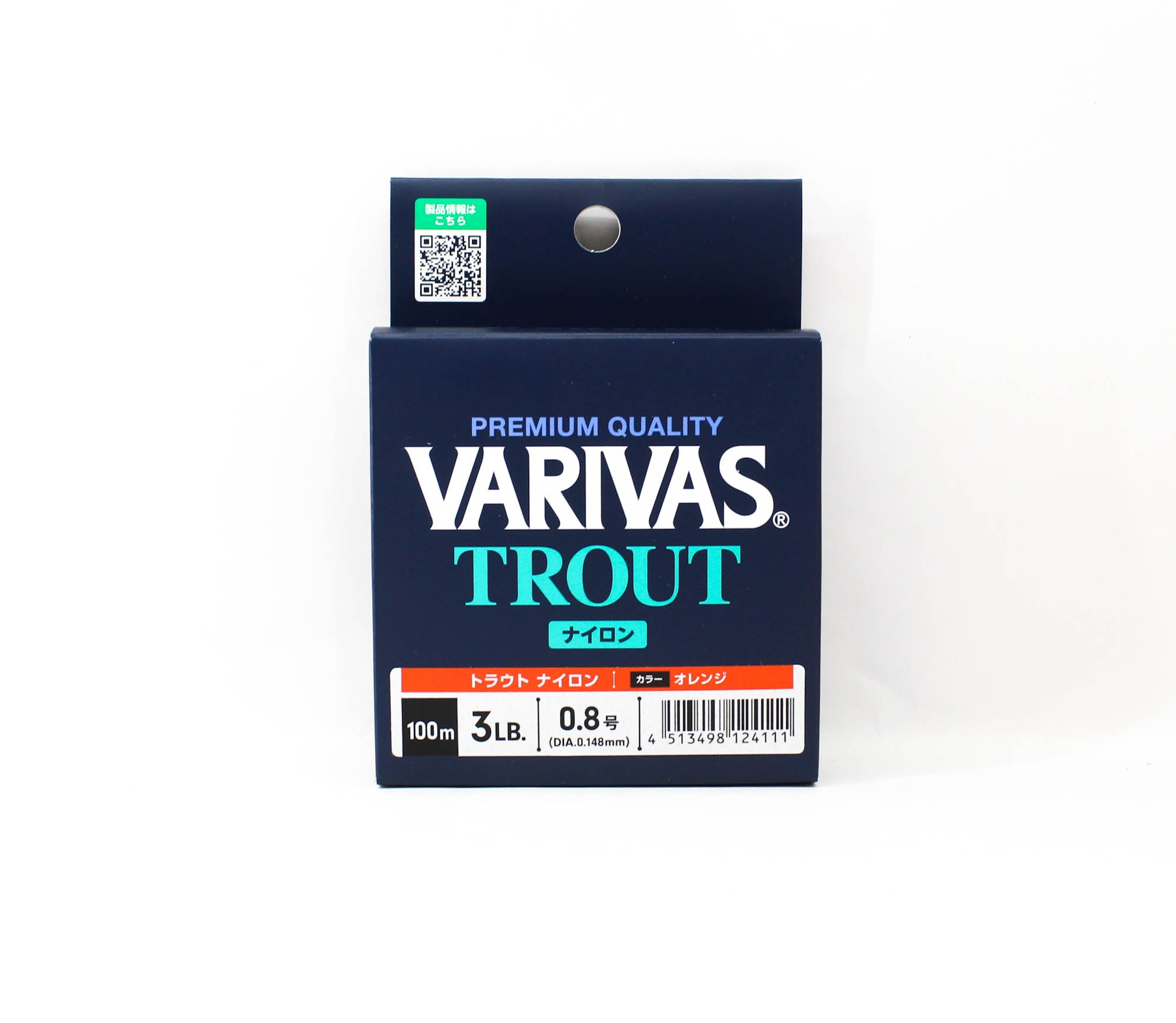 Varivas Nylon Trout Standard Line Orange 100m 3lb (4111)