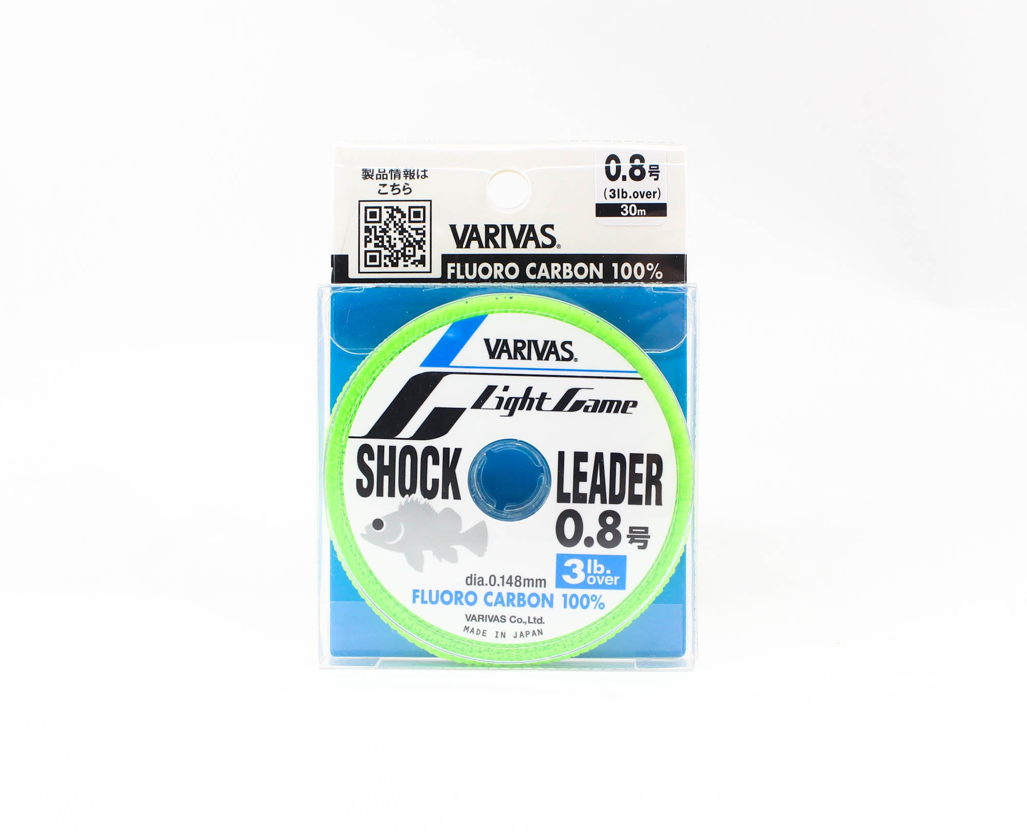 Varivas Fluorocarbon Light Game Shock Leader Line 30m 3lb (5125)
