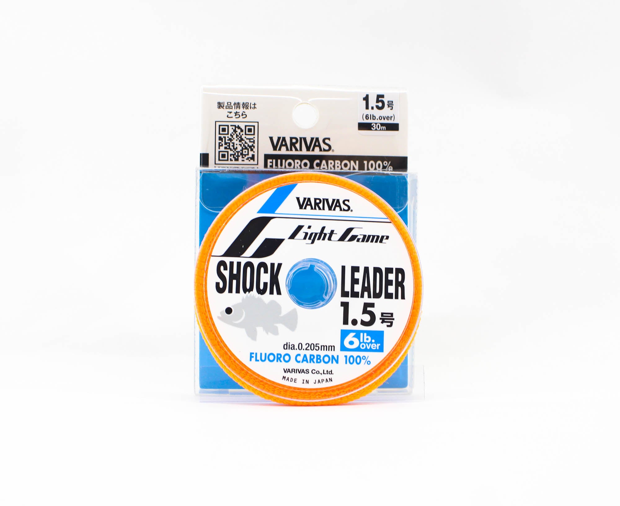 Varivas Fluorocarbon Light Game Shock Leader Line 30m 6lb (5156)