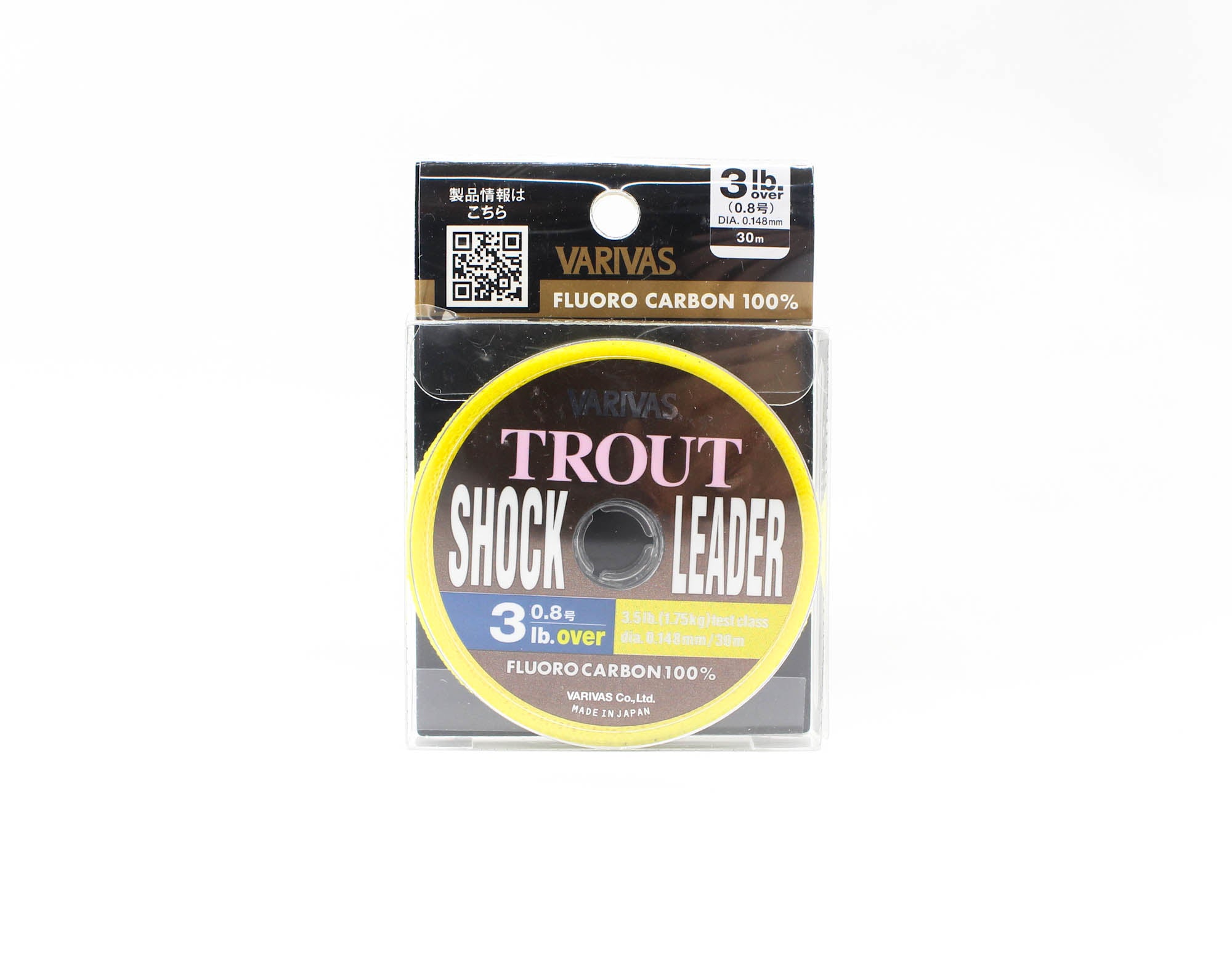 Varivas Fluorocarbon Trout Shock Leader Line 30m 3lb (5200)