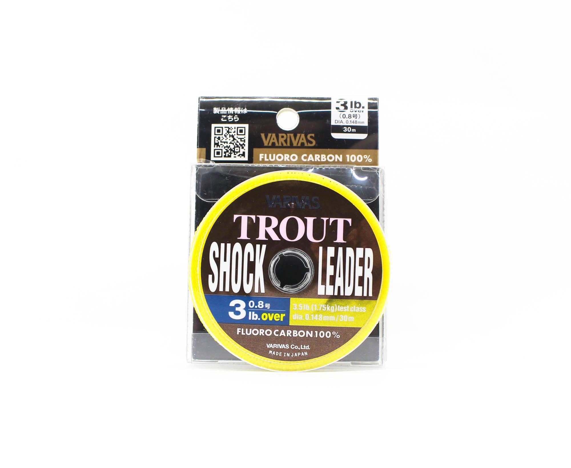 Varivas Fluorocarbon Trout Shock Leader Line 30m 3lb (5200)