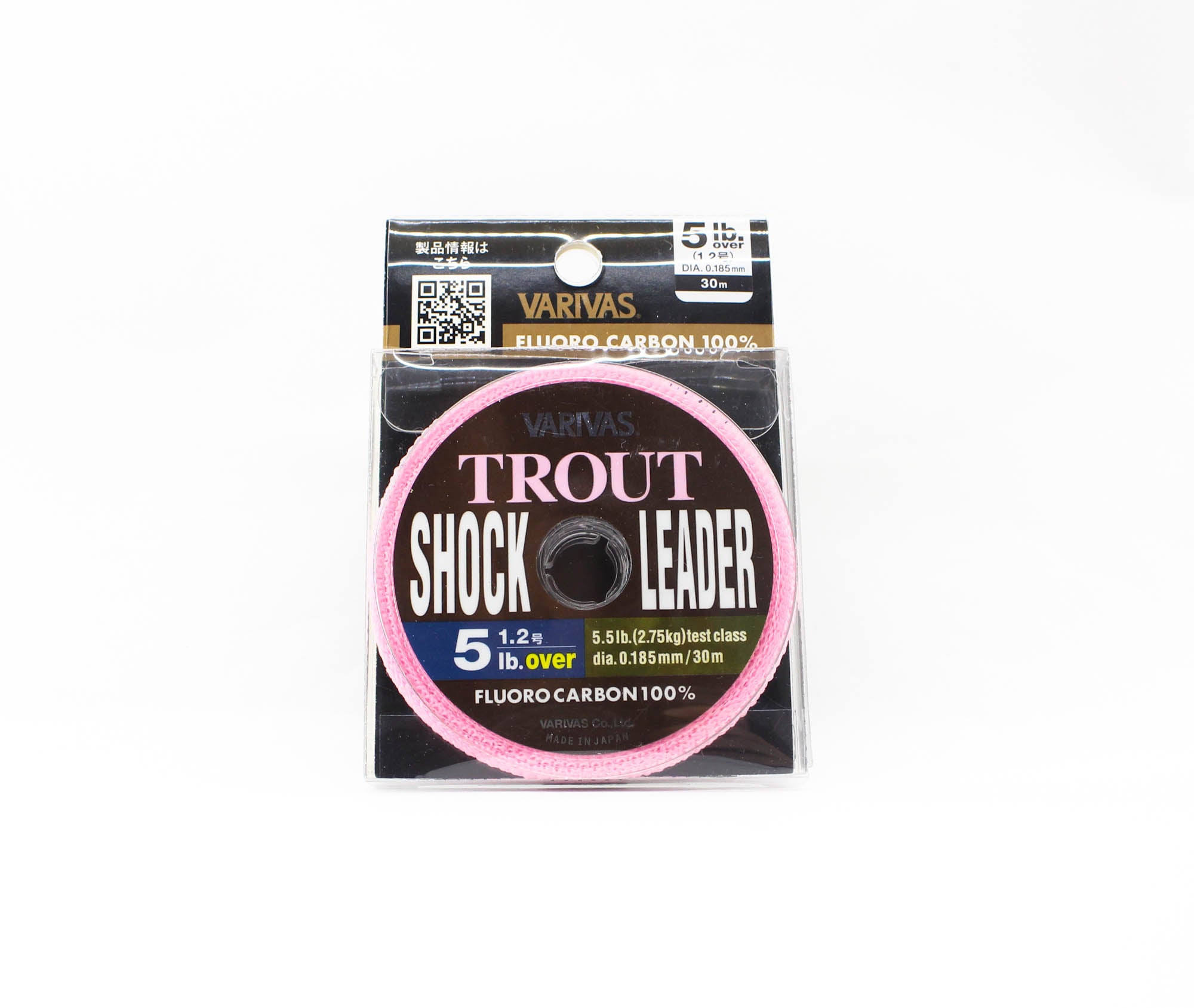 Varivas Fluorocarbon Trout Shock Leader Line 30m 5lb (5224)