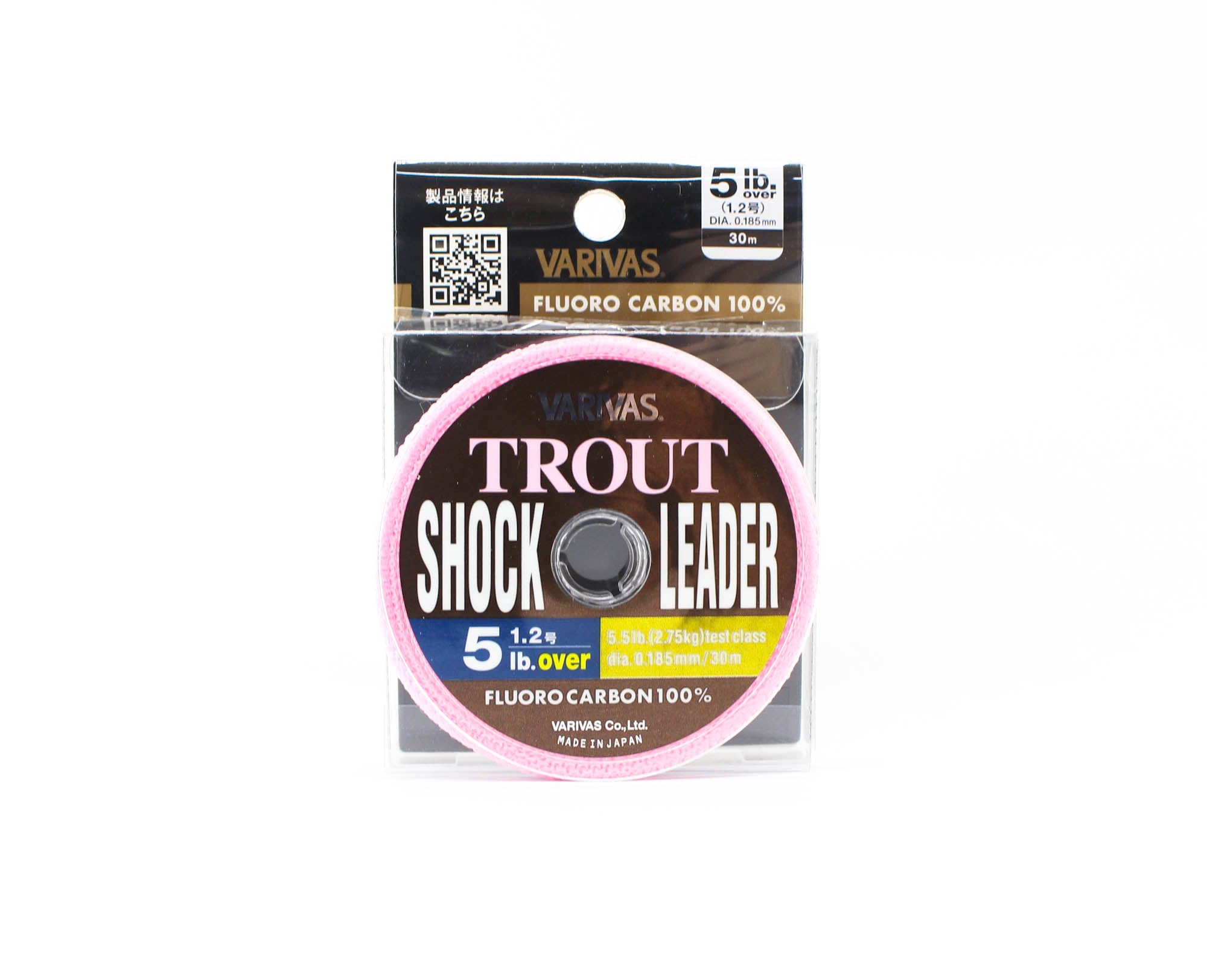 Varivas Fluorocarbon Trout Shock Leader Line 30m 5lb (5224)