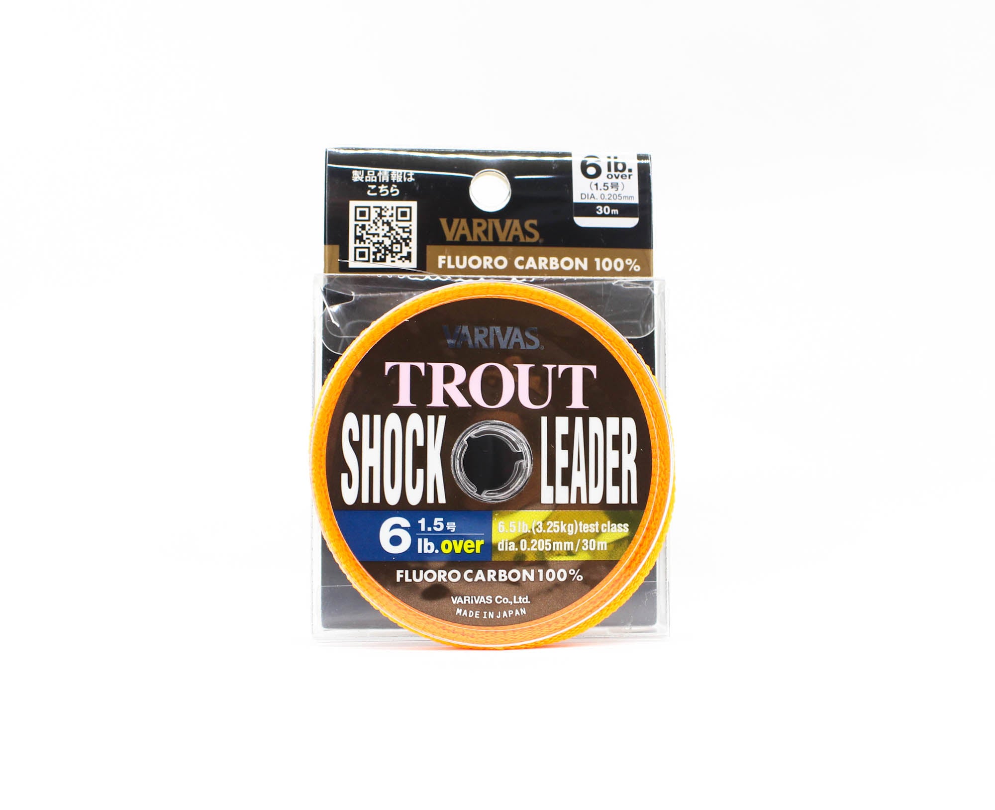 Varivas Fluorocarbon Trout Shock Leader Line 30m 6lb (5231)