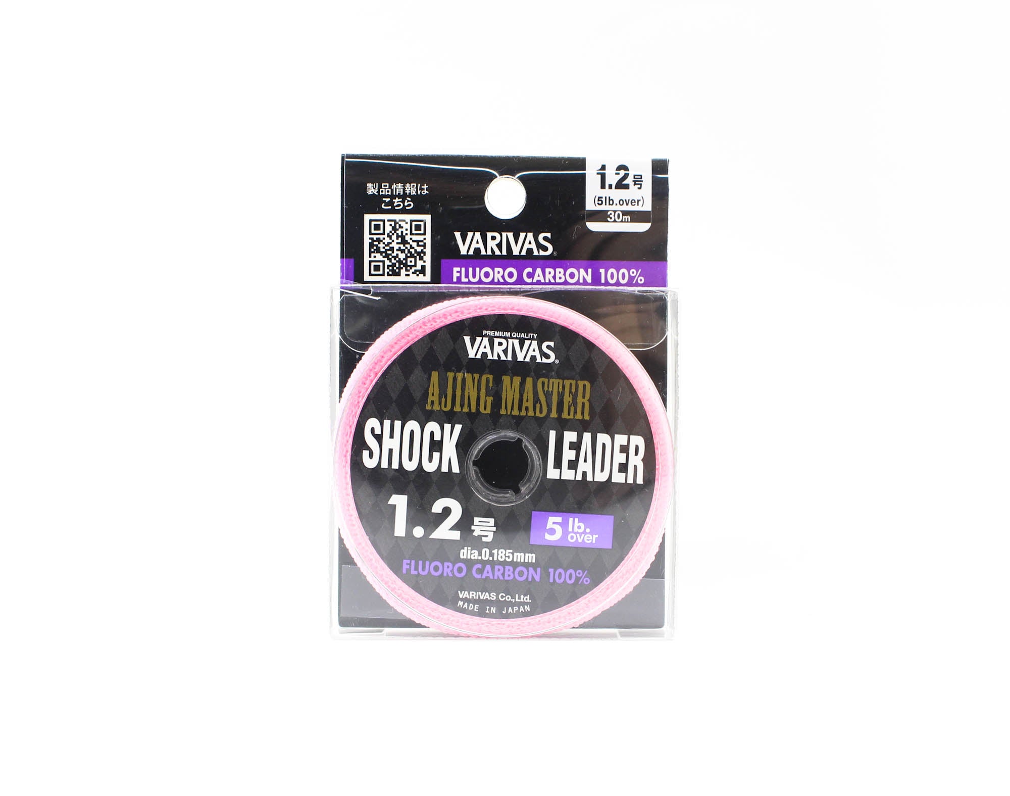Varivas Fluorocarbon Ajing Master Shock Leader Line 30m 5lb (5361)