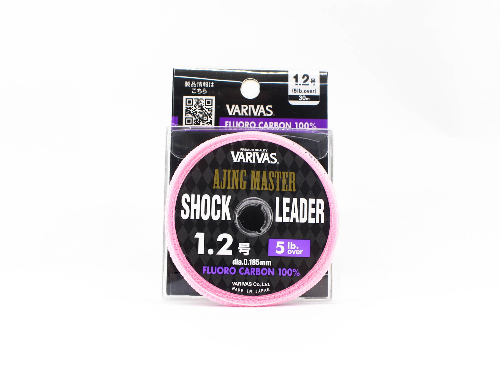Varivas Fluorocarbon Ajing Master Shock Leader Line 30m 5lb (5361)