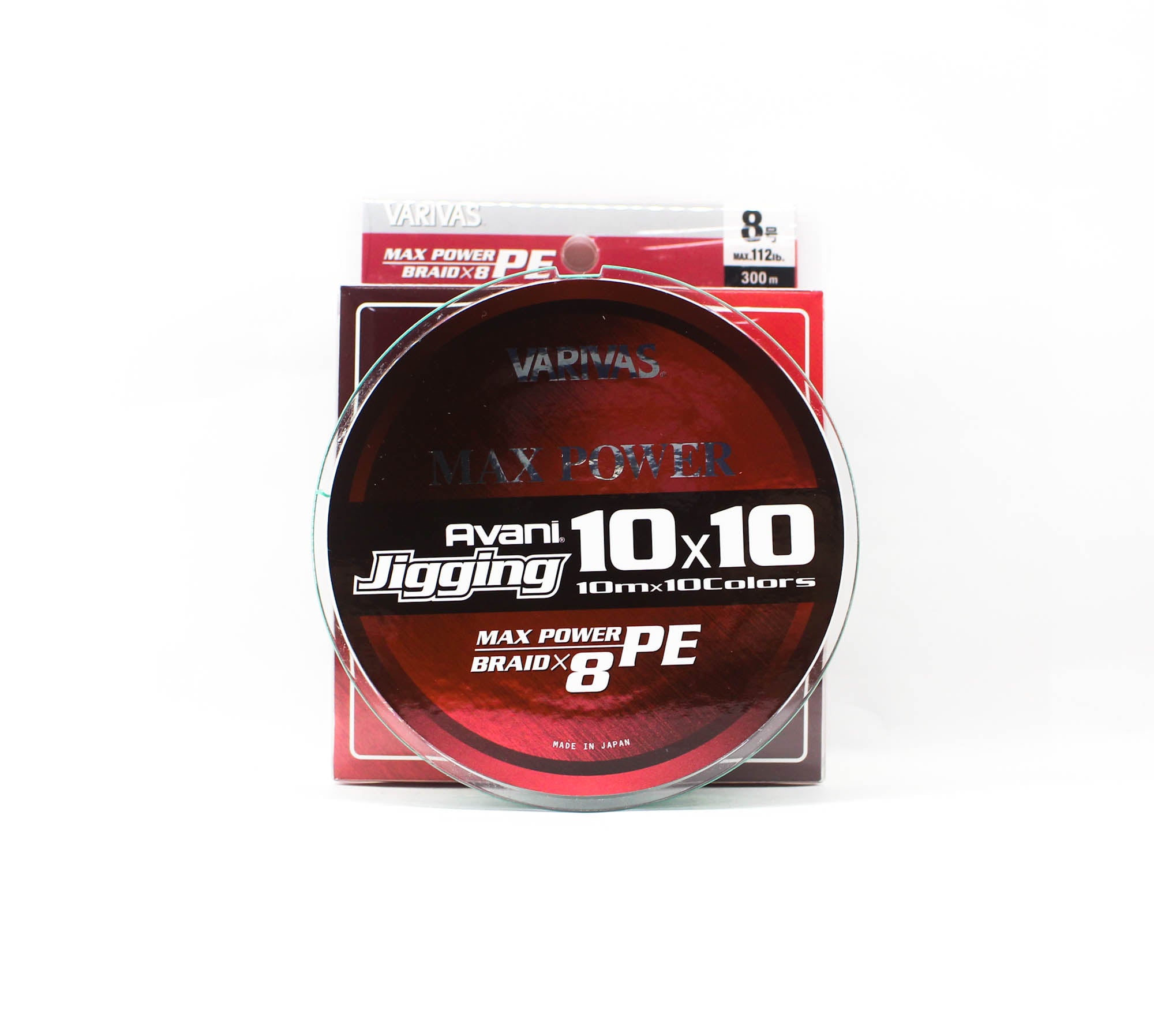 Varivas P.E Line Avani Jigging Max Power 10 x 10 300m P.E 8 112lb (7532)