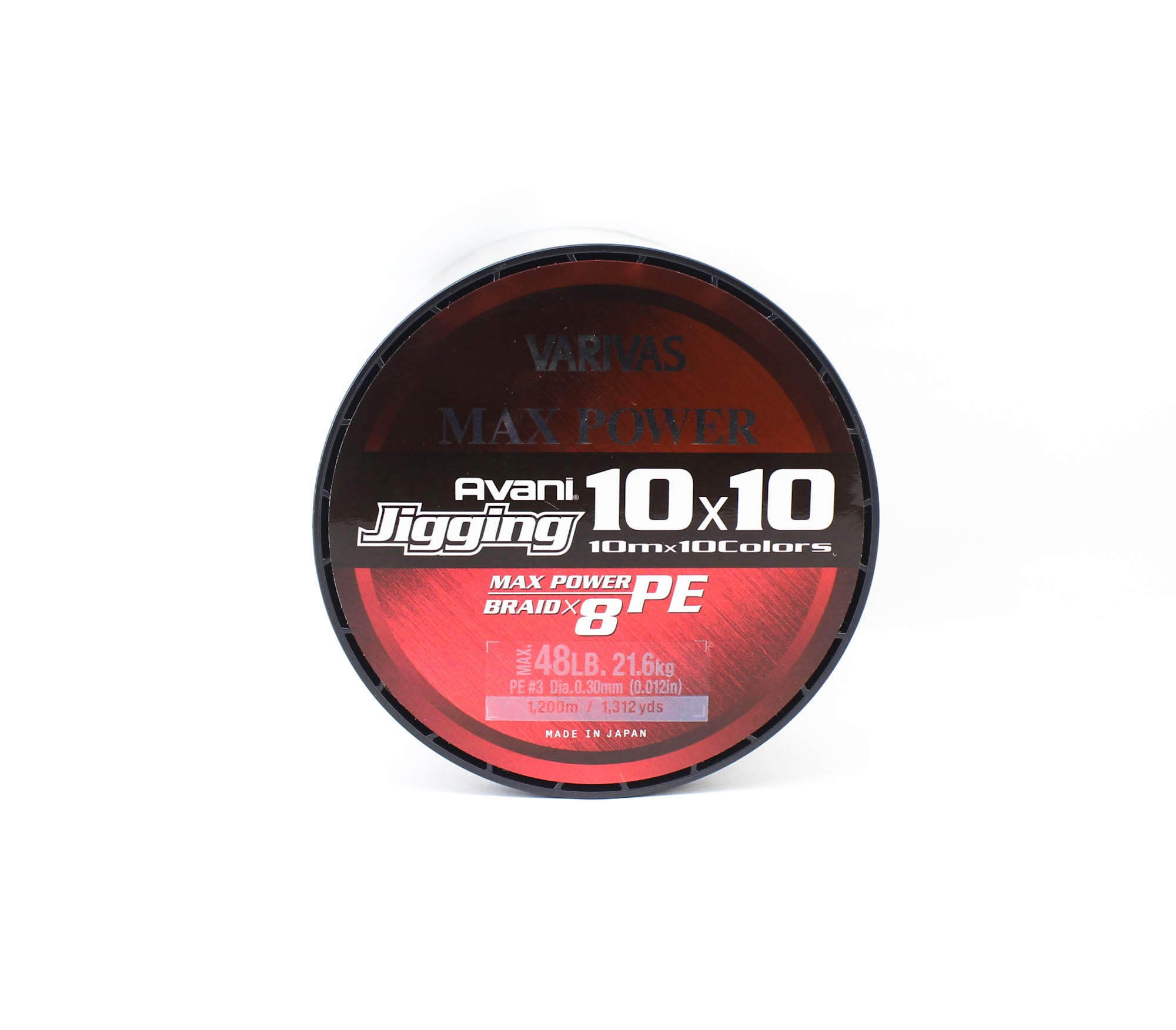 Varivas P.E Line Avani Jigging Max Power 10 x 10 1200m P.E 3 48lb (7594)