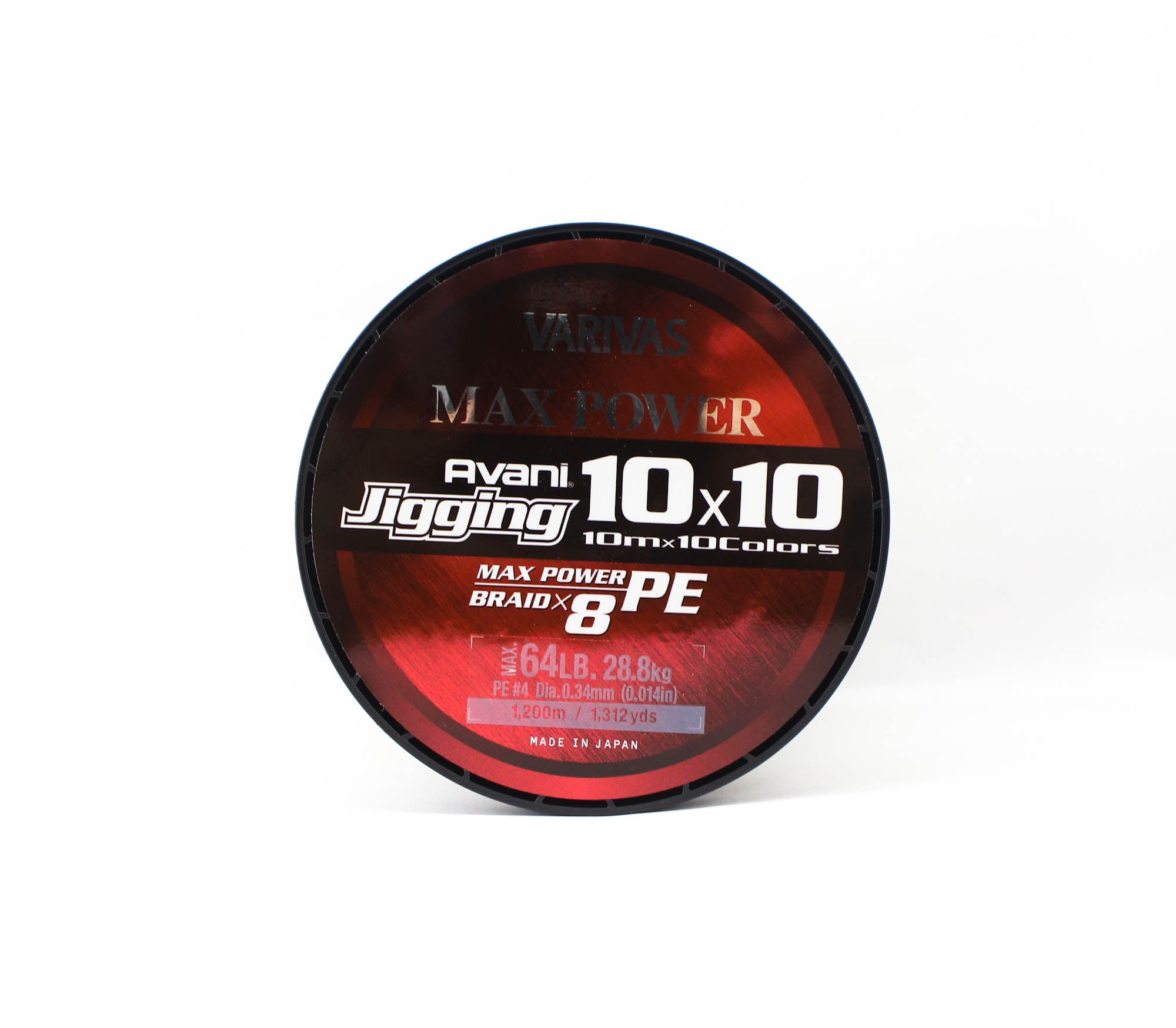 Varivas P.E Line Avani Jigging Max Power 10 x 10 1200m P.E 4 64lb (7600)
