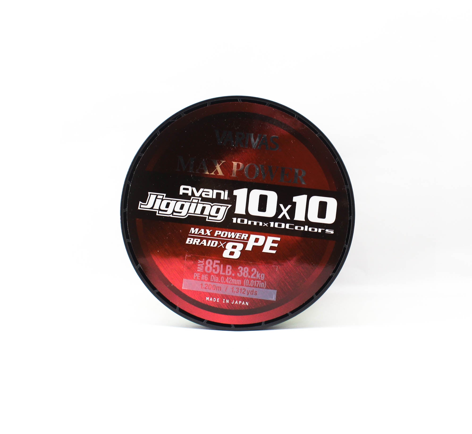 Varivas P.E Line Avani Jigging Max Power 10 x 10 1200m P.E 6 85lb (7624)