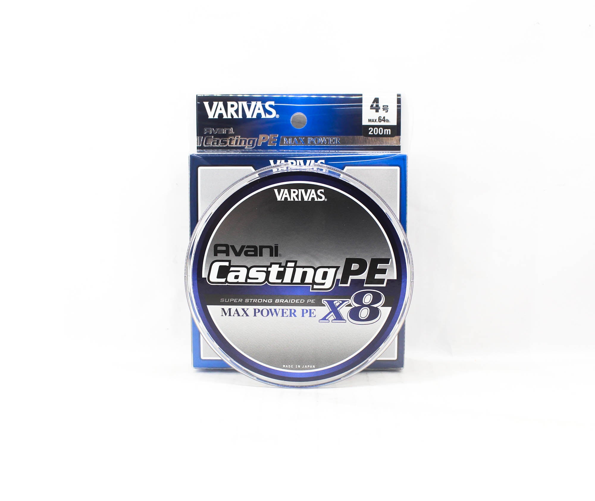Varivas P.E Line New Avani Max Power Casting X8 200m P.E 4 64lb (7662)
