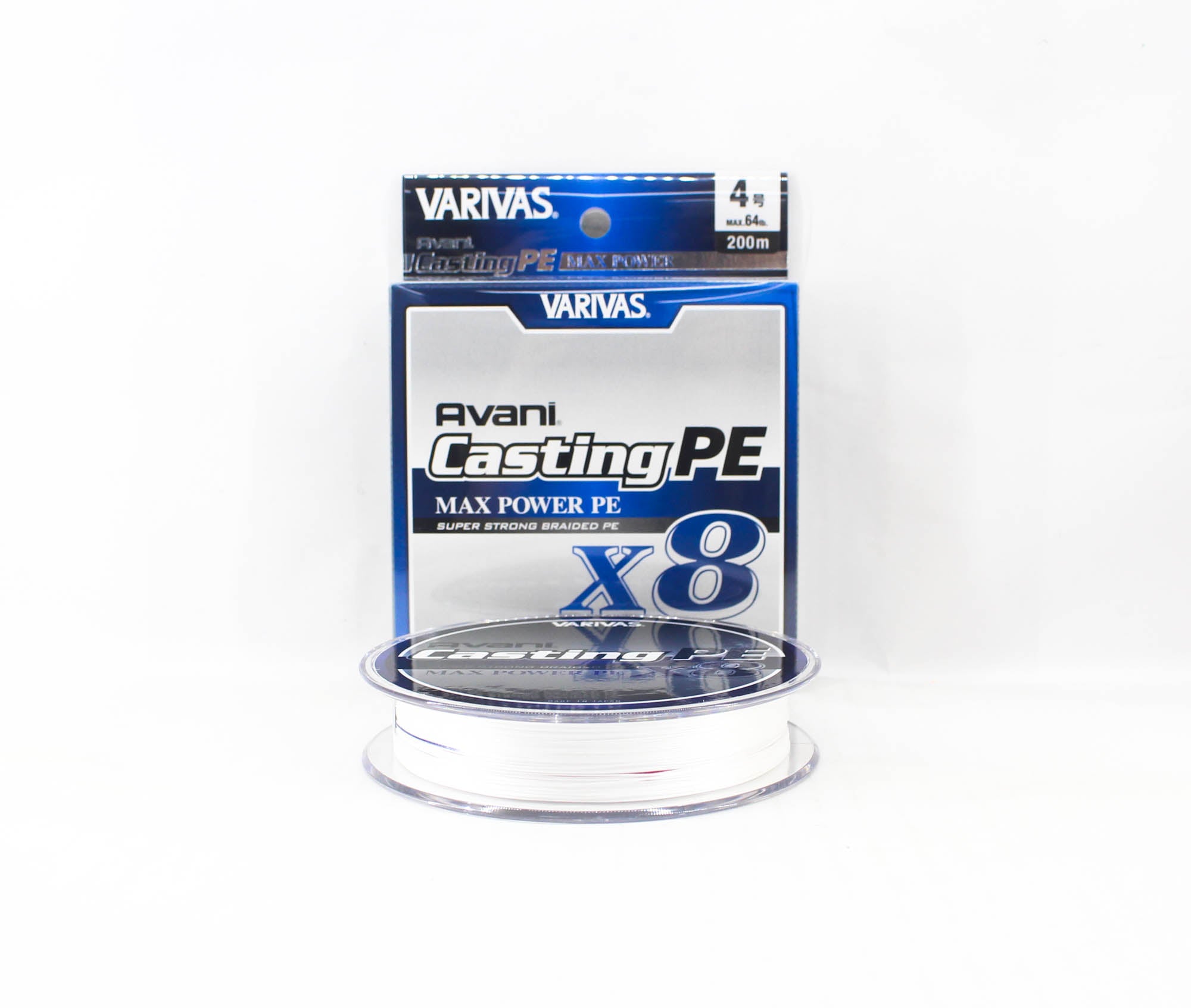 Varivas P.E Line New Avani Max Power Casting X8 200m P.E 4 64lb (7662)