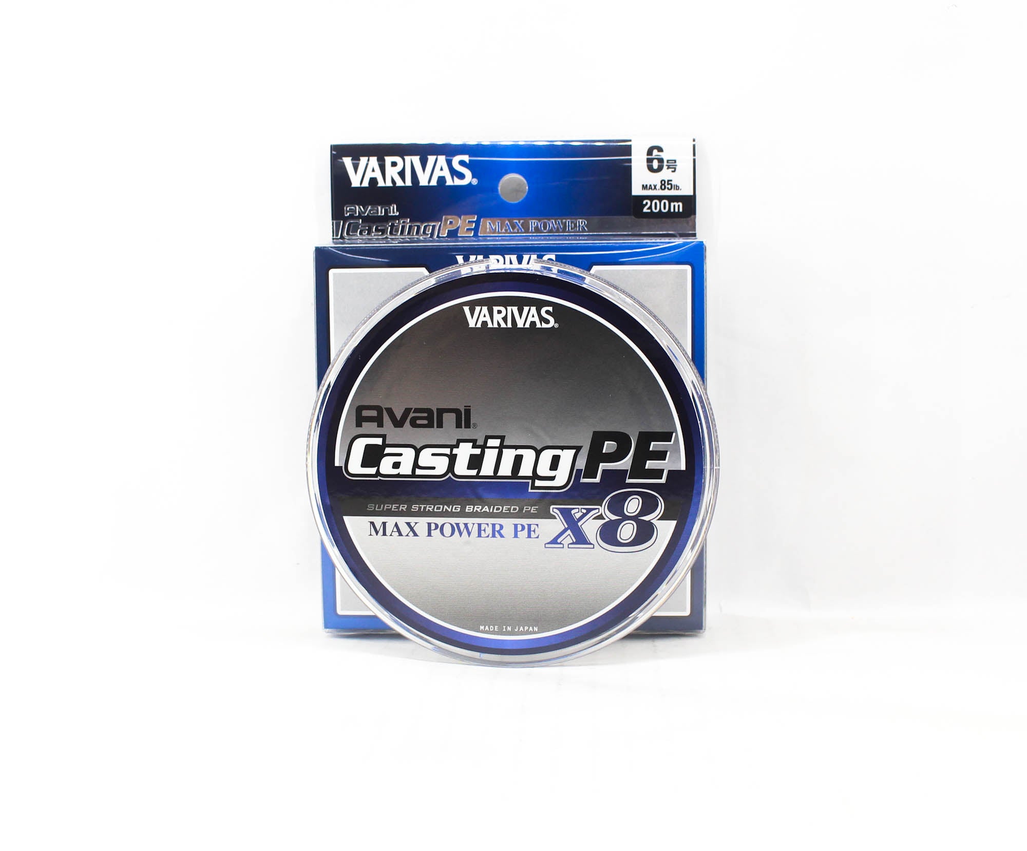 Varivas P.E Line New Avani Max Power Casting X8 200m P.E 6 85lb (7686)
