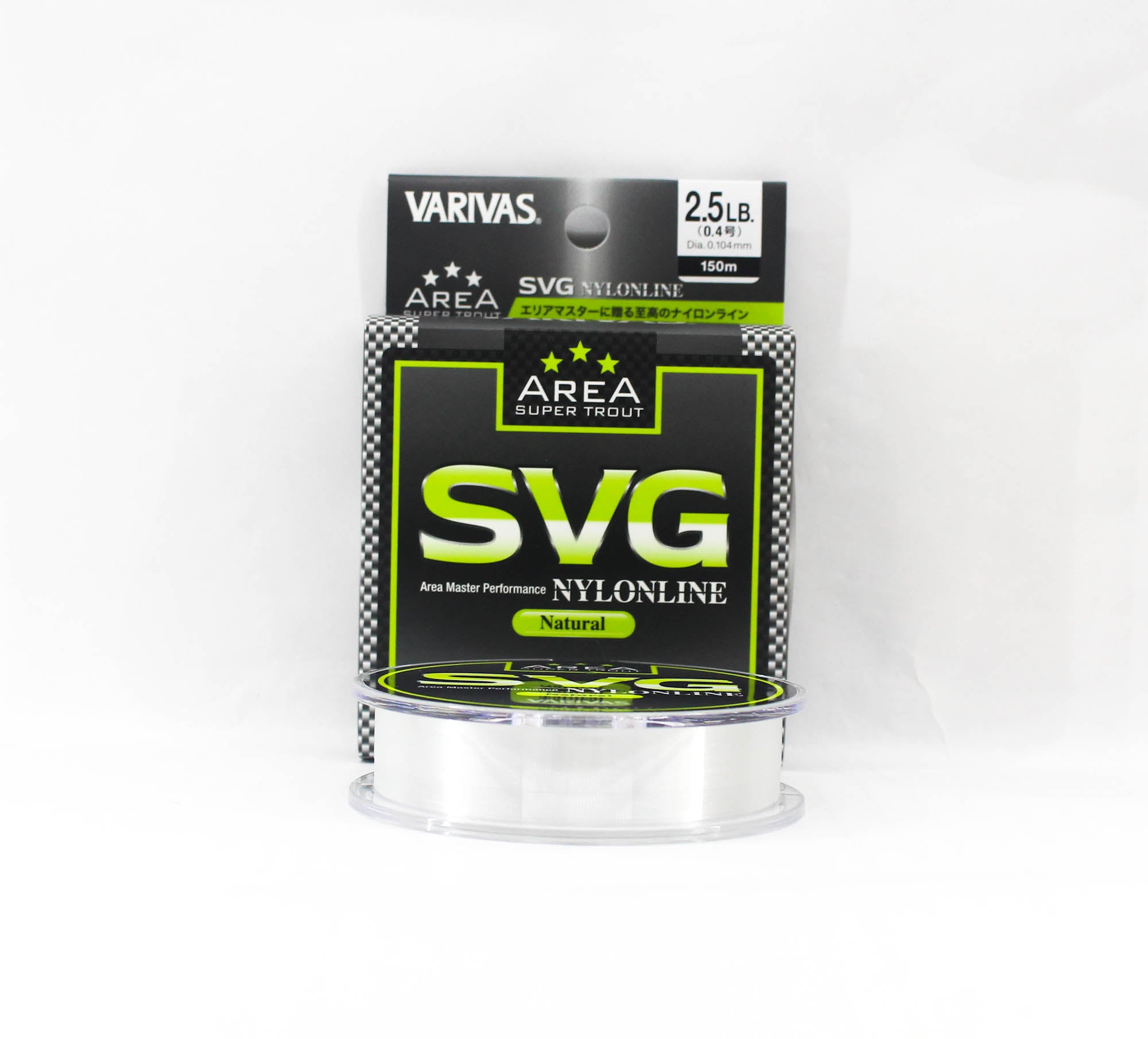 Varivas Nylon Super Trout Area SVG Line 150m 2.5lb (7846)
