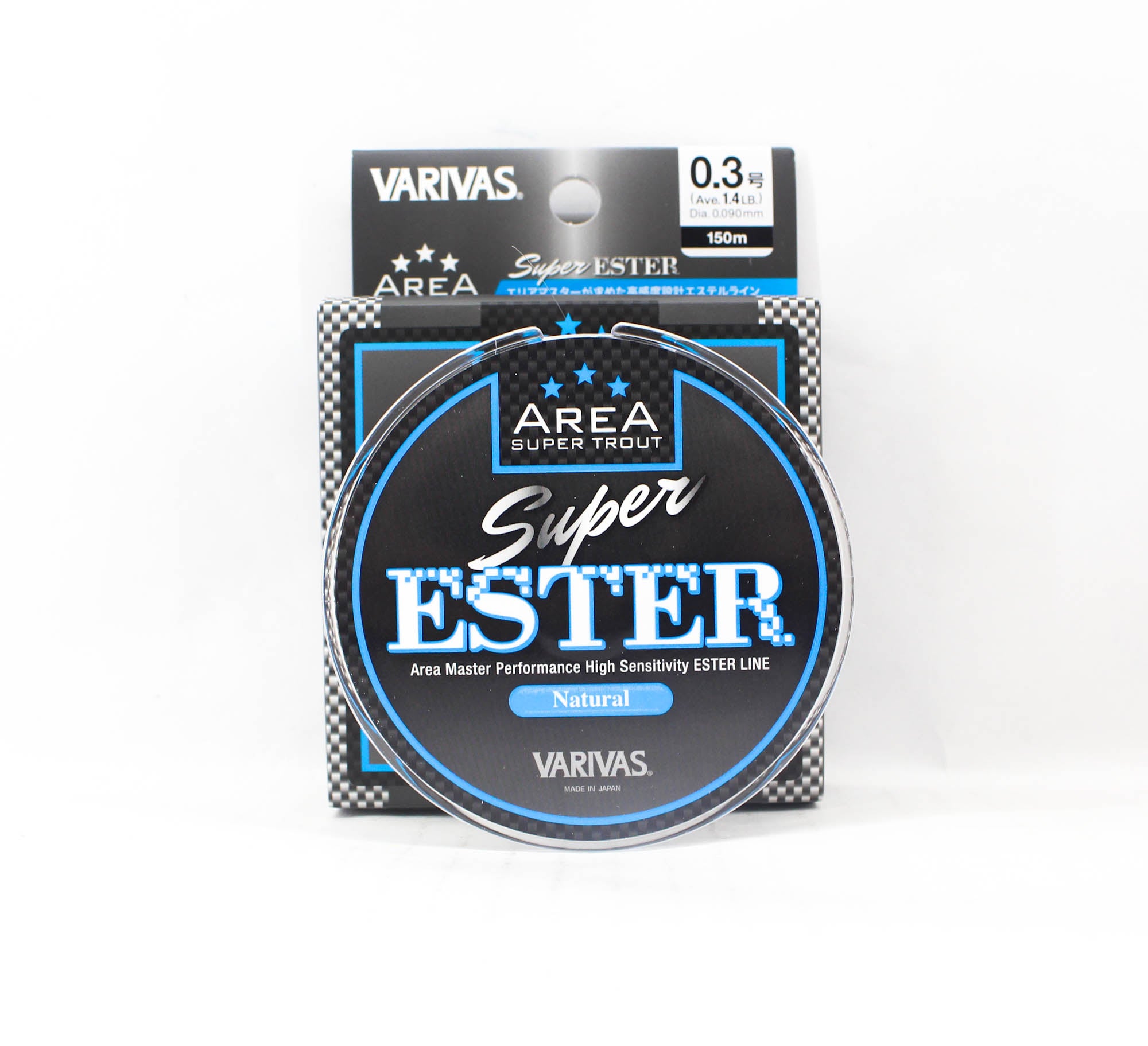 Varivas Ester Line Super Trout Area Natural 150m 0.3, 1.4lb (7921)