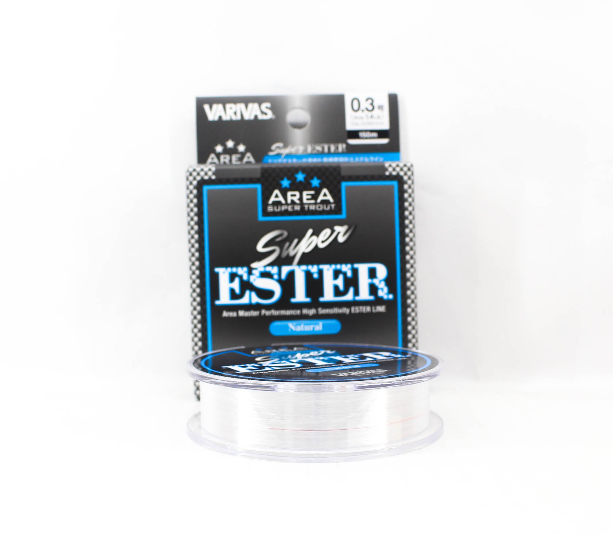 Varivas Ester Line Super Trout Area Natural 150m 0.3, 1.4lb (7921)