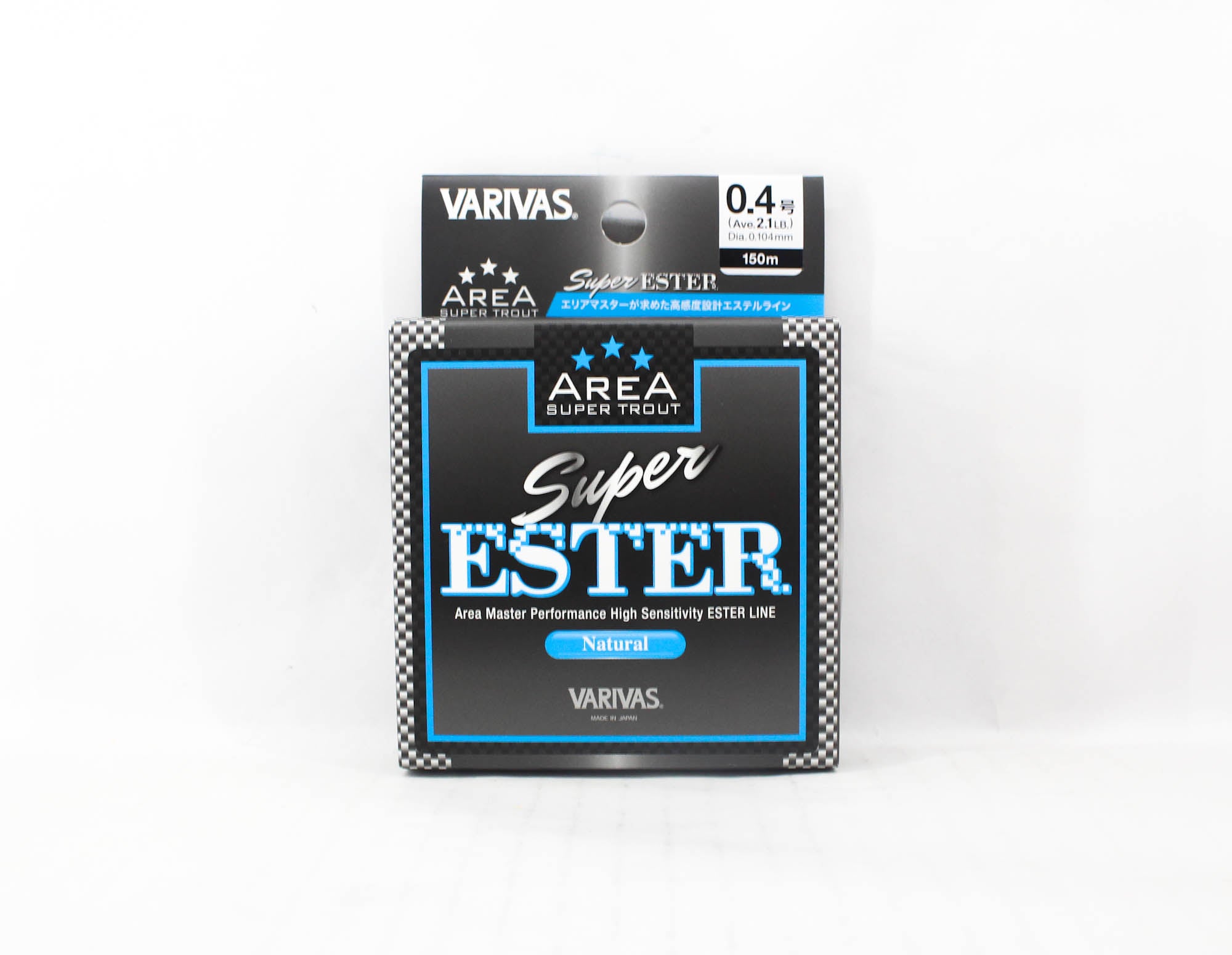 Varivas Ester Line Super Trout Area Natural 150m 0.4, 2.1lb (7938)