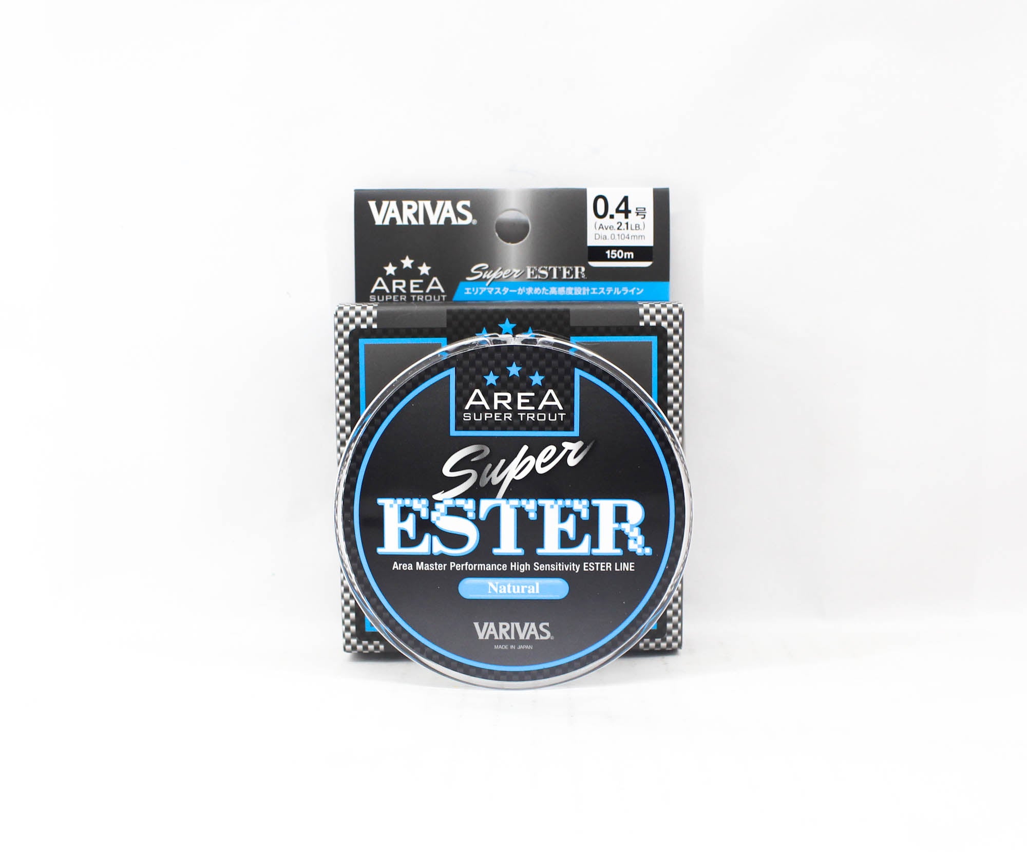 Varivas Ester Line Super Trout Area Natural 150m 0.4, 2.1lb (7938)