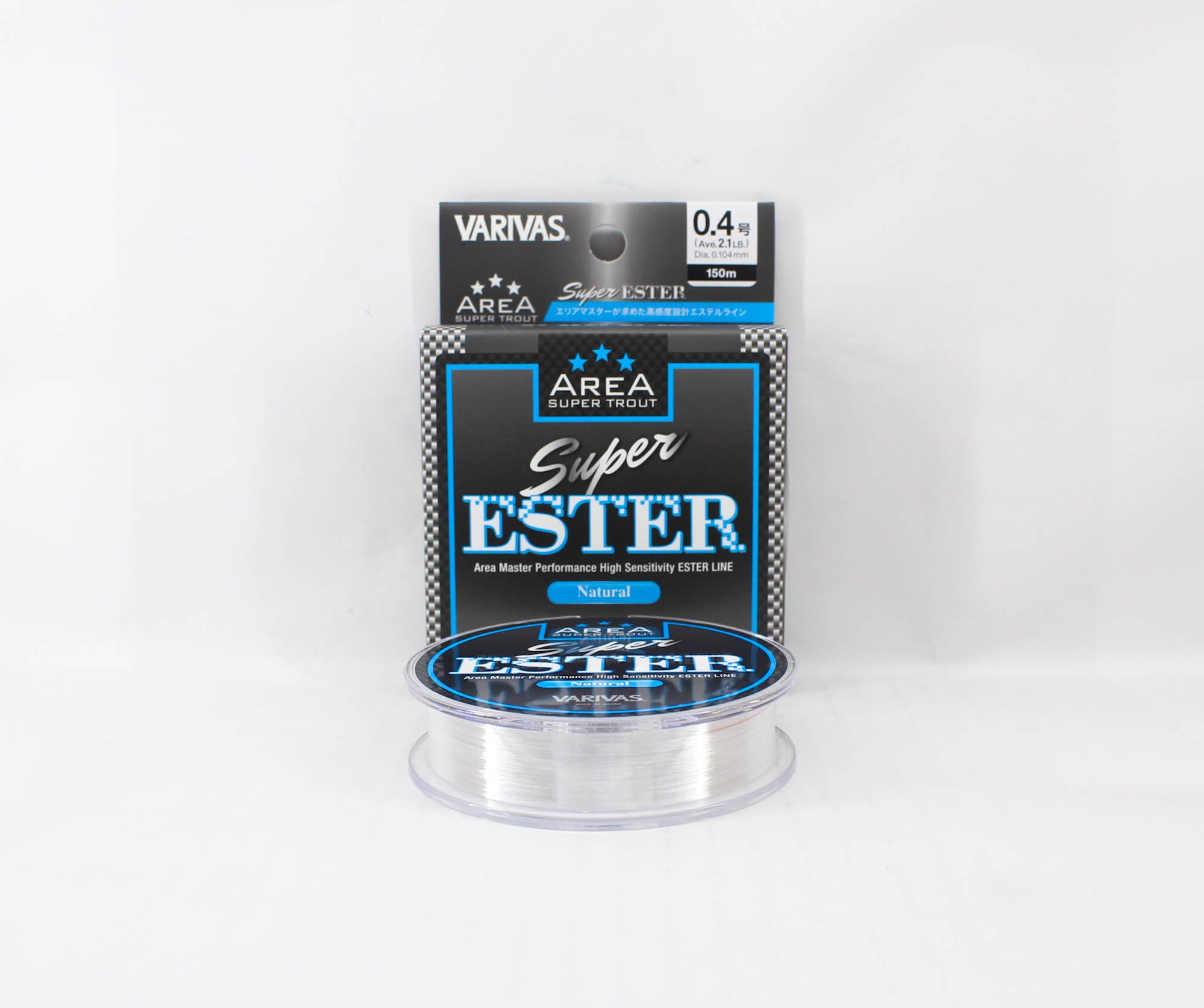 Varivas Ester Line Super Trout Area Natural 150m 0.4, 2.1lb (7938)