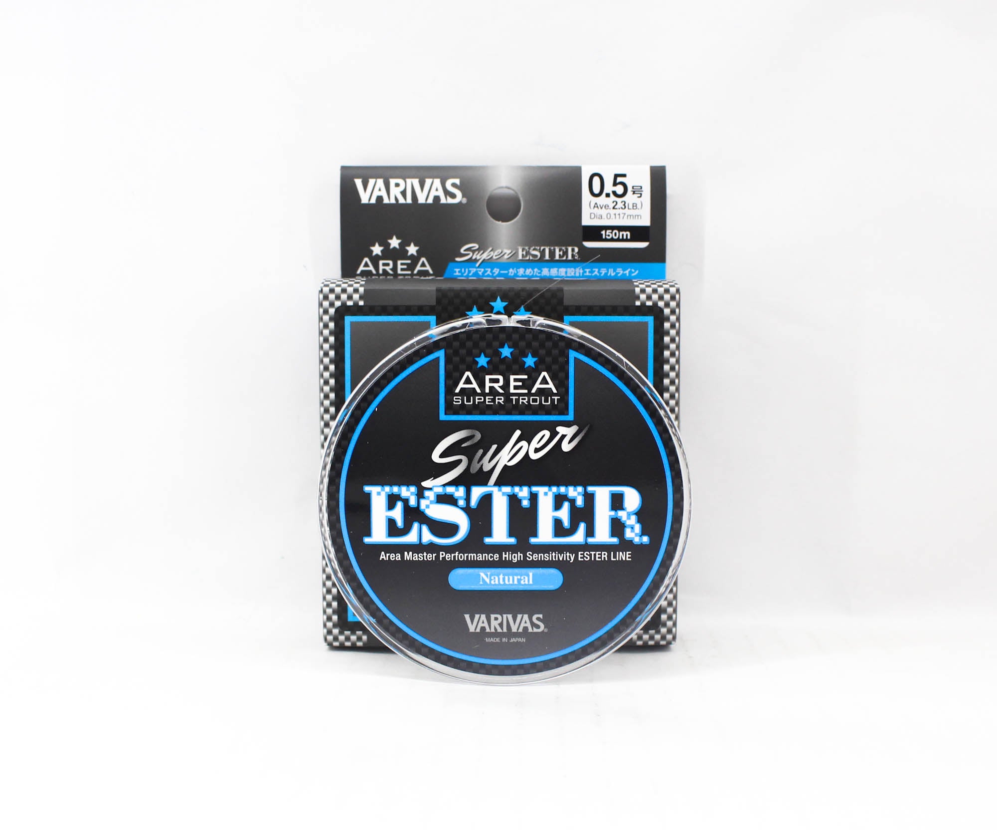 Varivas Ester Line Super Trout Area Natural 150m 0.5, 2.3lb (7945)